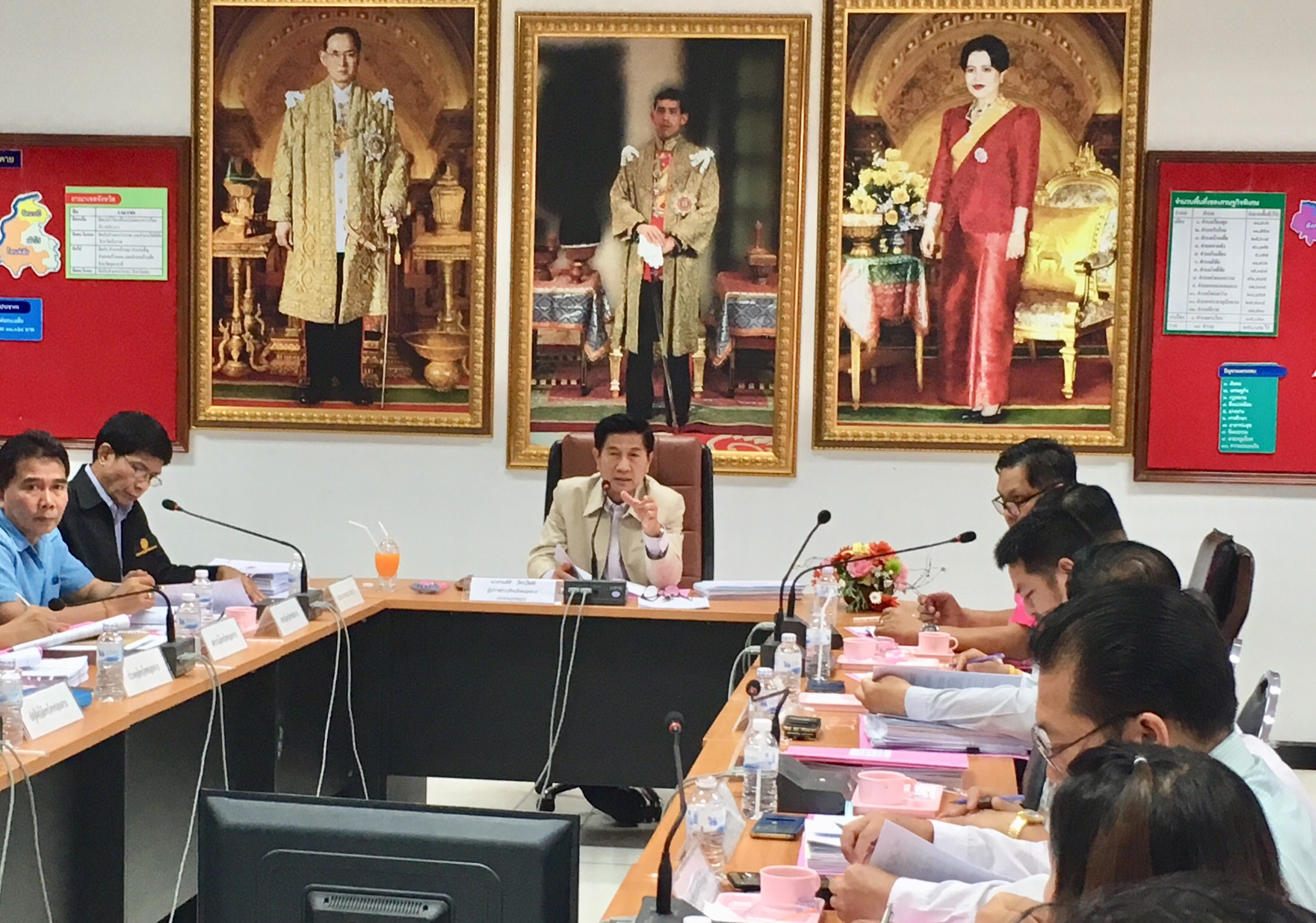 พจ.หนองคาย ร่วมประชุมคณะกรรมการปฏิรูปที่ดินจังหวัดหนองคาย ครั้งที่ 1/2561