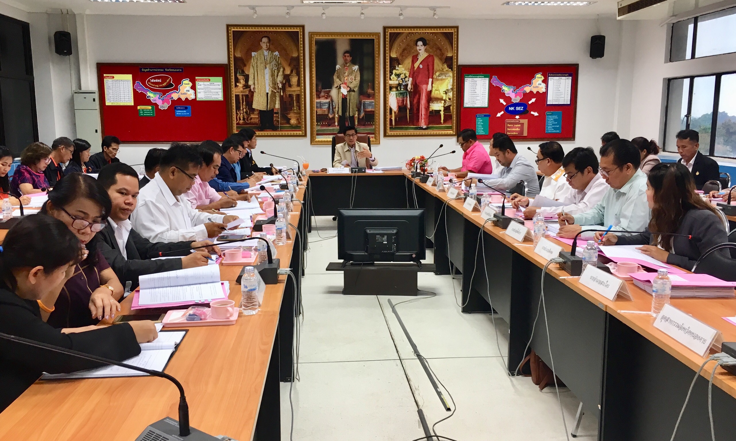 พจ.หนองคาย ร่วมประชุมคณะกรรมการปฏิรูปที่ดินจังหวัดหนองคาย ครั้งที่ 1/2561