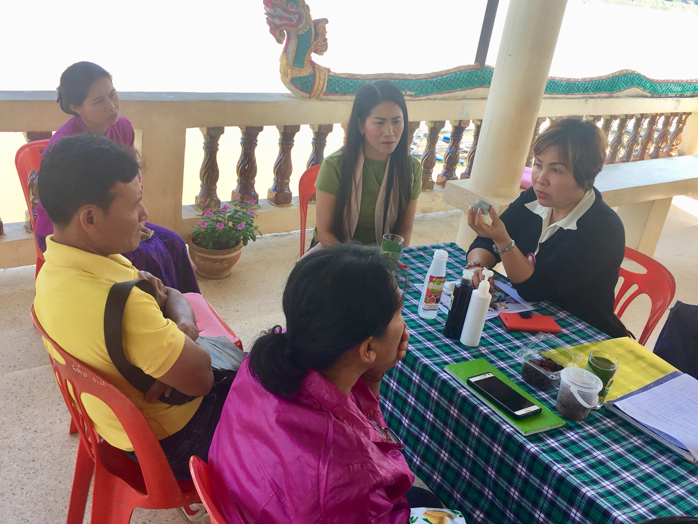 สพจ.หนองคาย ดตามการดำเนินงานโครงการยกระดับการท่องเที่ยวทางวัฒนธรรมครบวงจร ณ บ้านเดื่อ หมู่ที่ 2 ตำบลบ้านเดื่อ อำเภอเมืองหนองคาย