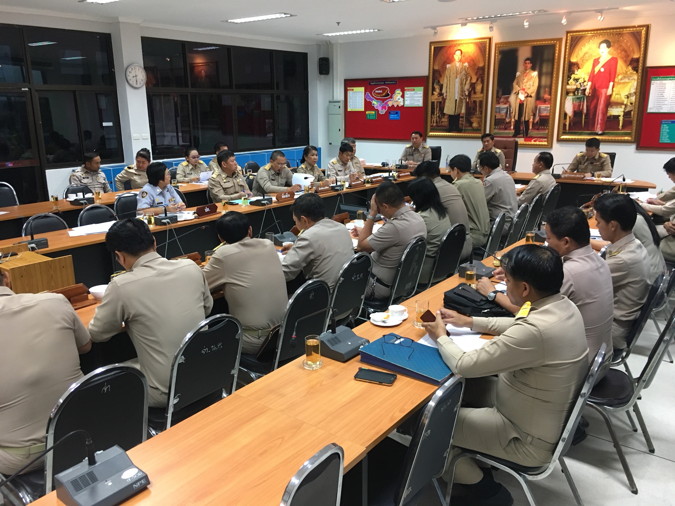 พจ.หนองคาย ร่วมประชุมนายอำเภอและหัวหน้าส่วนราชการสังกัดกระทรวงมหาดไทย ครั้งที่ 4/2561 