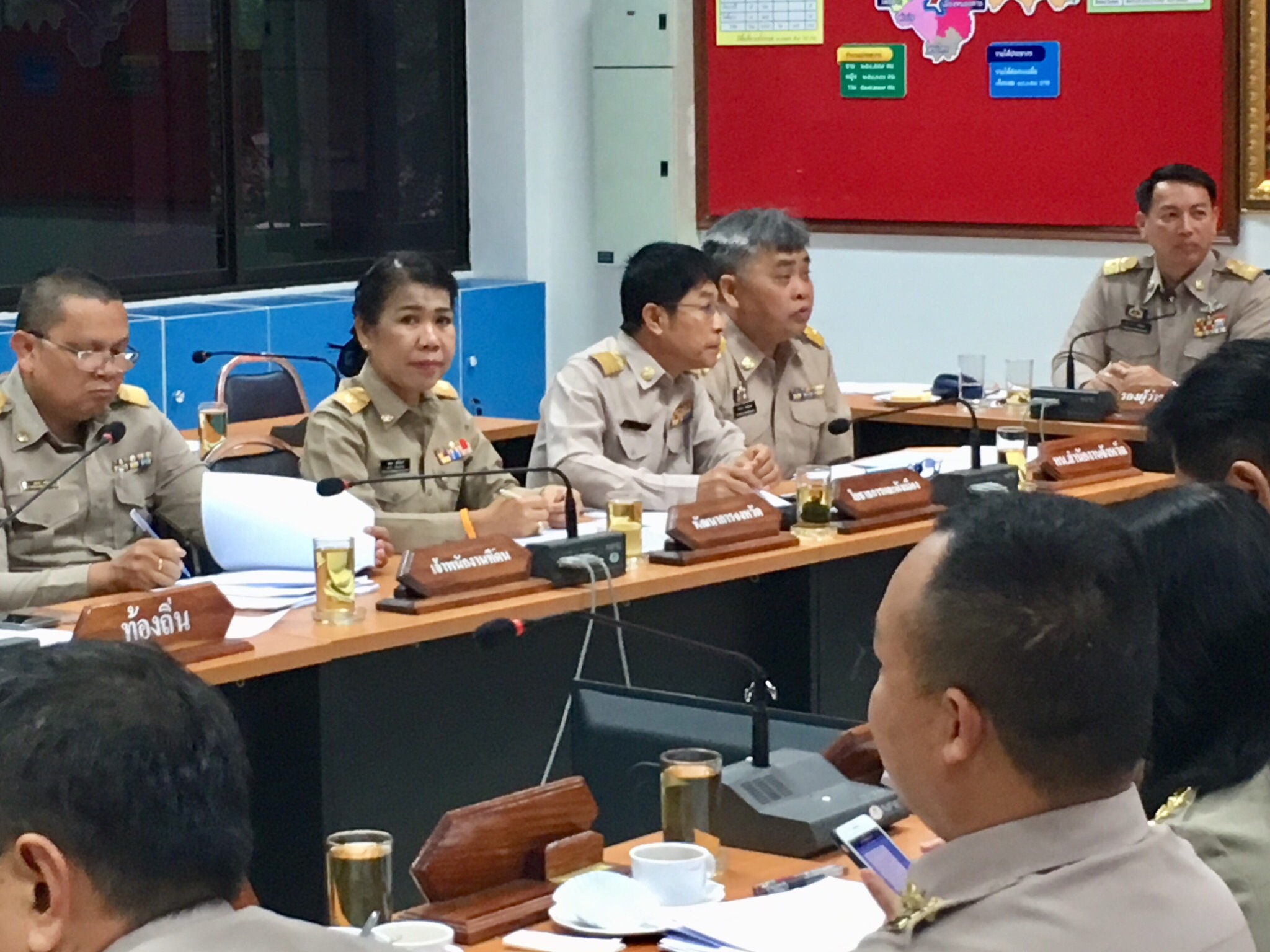 พจ.หนองคาย ร่วมประชุมนายอำเภอและหัวหน้าส่วนราชการสังกัดกระทรวงมหาดไทย ครั้งที่ 4/2561 