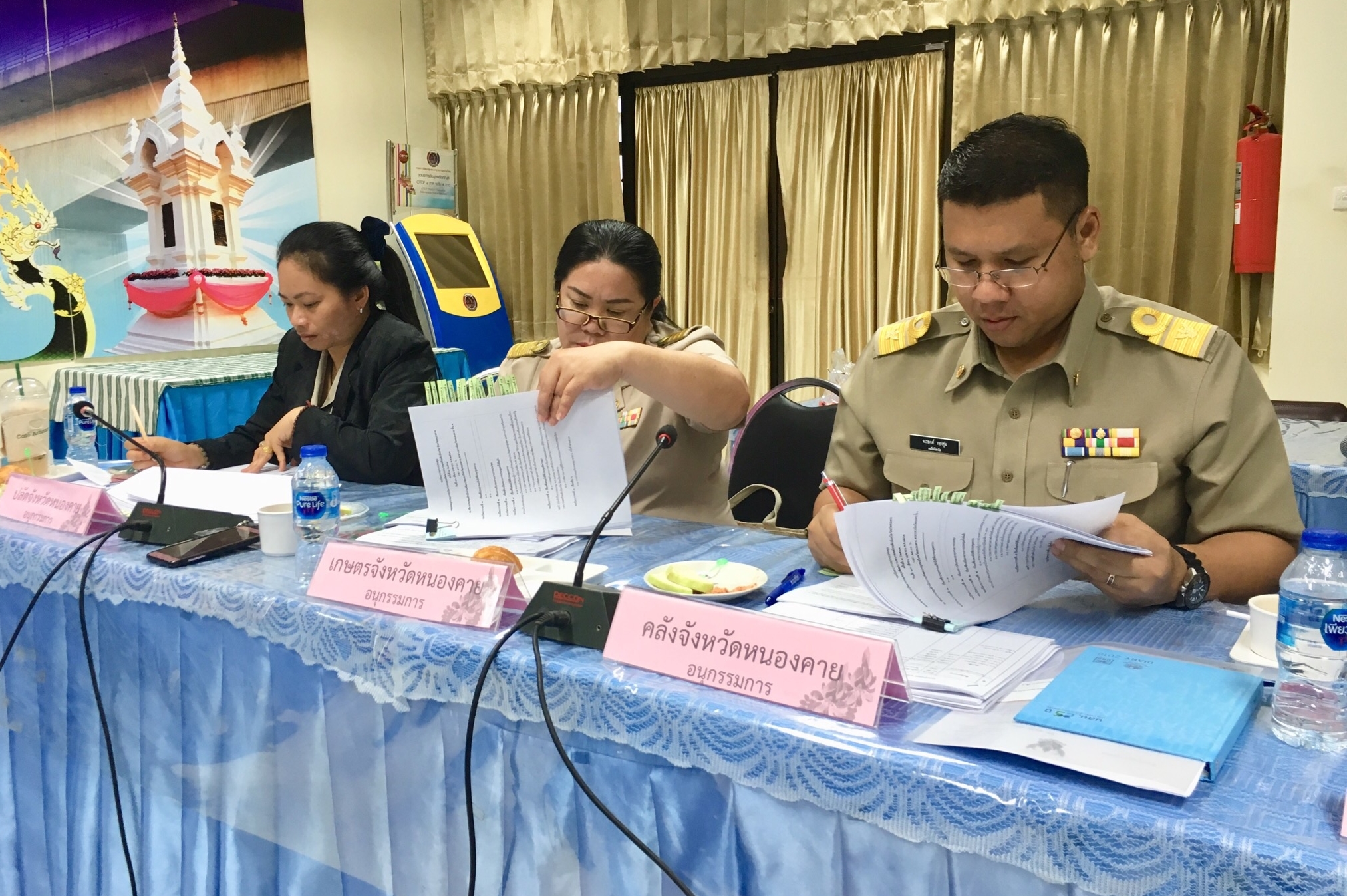 หนองคาย…ประชุมคณะอนุกรรมการบริหารกองทุนพัฒนาบทบาทสตรีระดับจังหวัด จังหวัดหนองคาย ครั้งที่ 4/2561