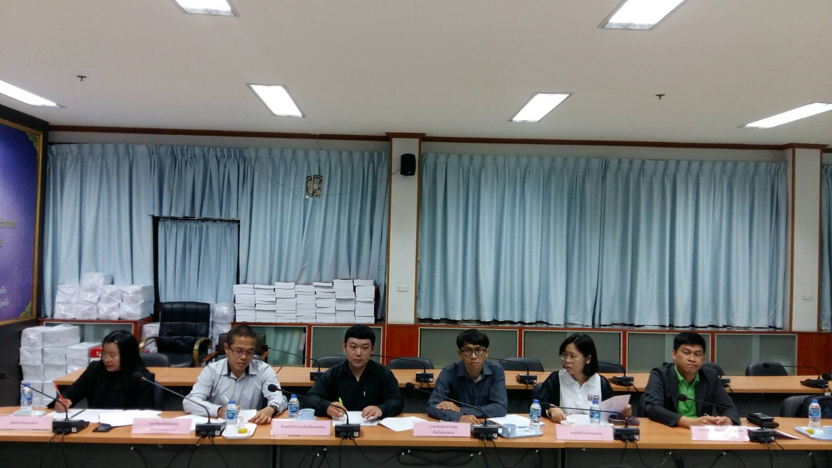 นายณัฐภพ จำปา นักวิชาการพัฒนาชุมชนชำนาญการ ร่วมประชุมปรึกษาหารือแนวทางการจัดทำโครงการฝึกอบรมและหลักสูตรการฝึกอบรม CMO (Chief Marketing Office)