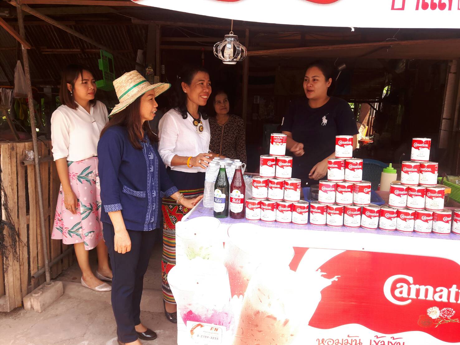 พัฒนาการจังหวัดหนองคาย ติดตามกลุ่มอาชีพที่ประสบความสำเร็จจากกองทุนพัฒนาบทบาทสตรี