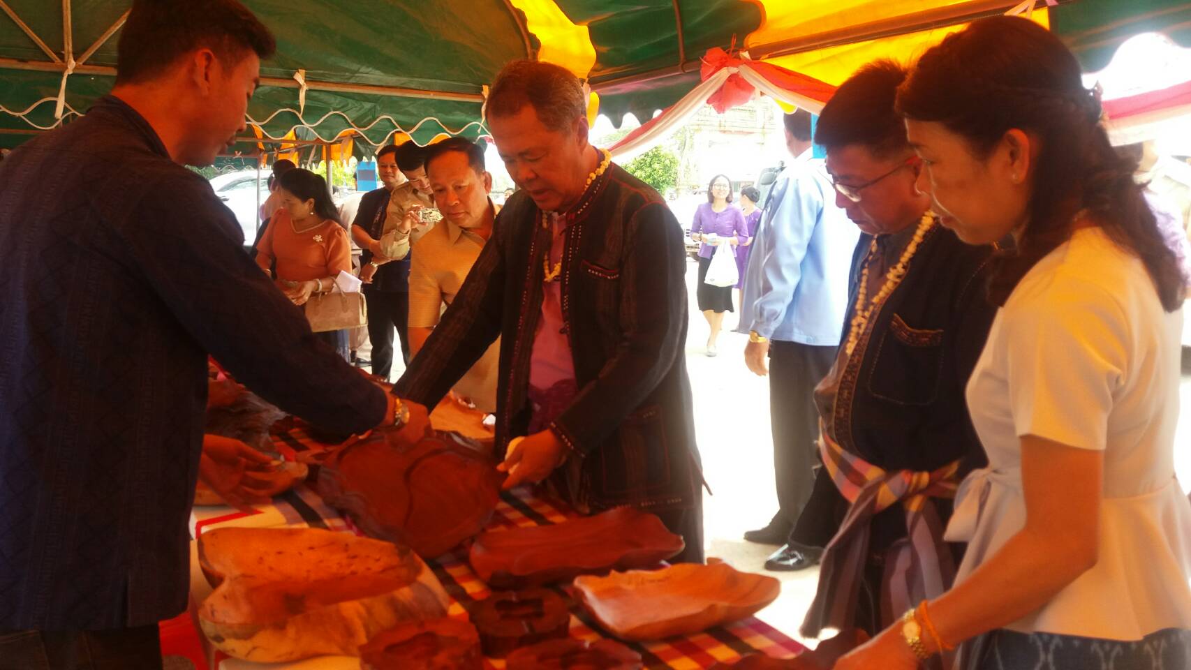 พจ.หนองคาย ร่วมต้อนรับคณะอนุกรรมการดำเนินการดำเนินงานตามโครงการสมาชิกสภานิติบัญญัติแห่งชาติพบประชาชนตามวิถีไทยนิยม ยั่งยืน