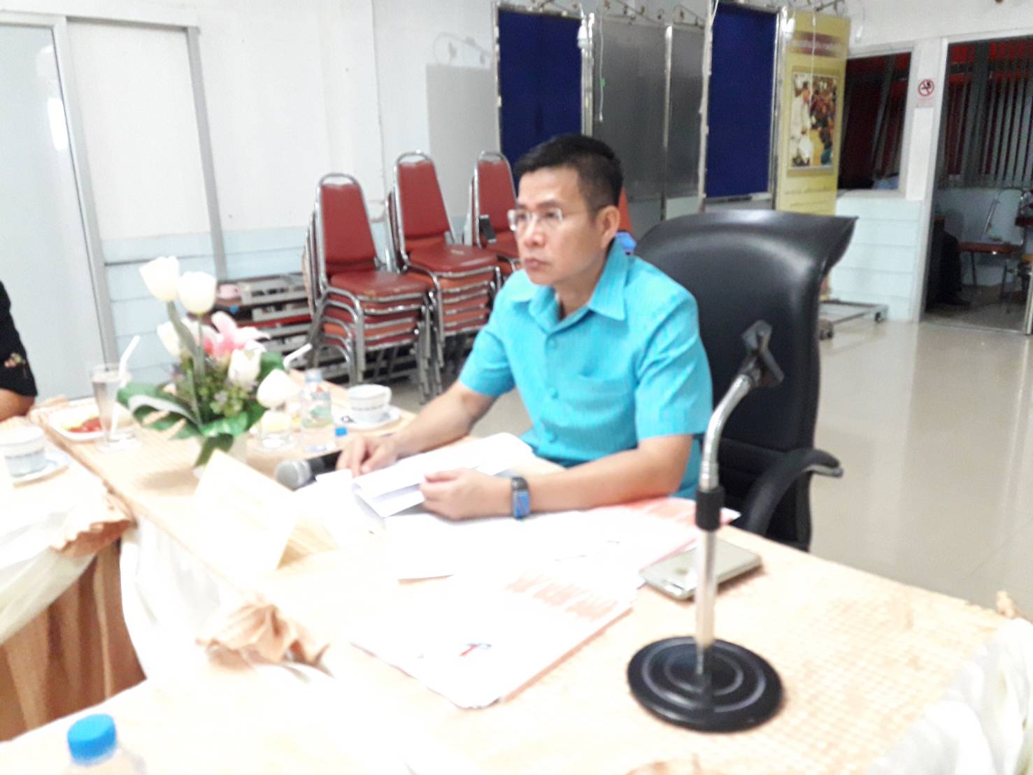 พช.หนองคาย ร่วมประชุมเตรียมการรับคณะอนุกรรมการเพื่อเก็บคะแนนการประกวดกิจกรรมจังหวัด/ชมรม TO BE NUMBER ONE