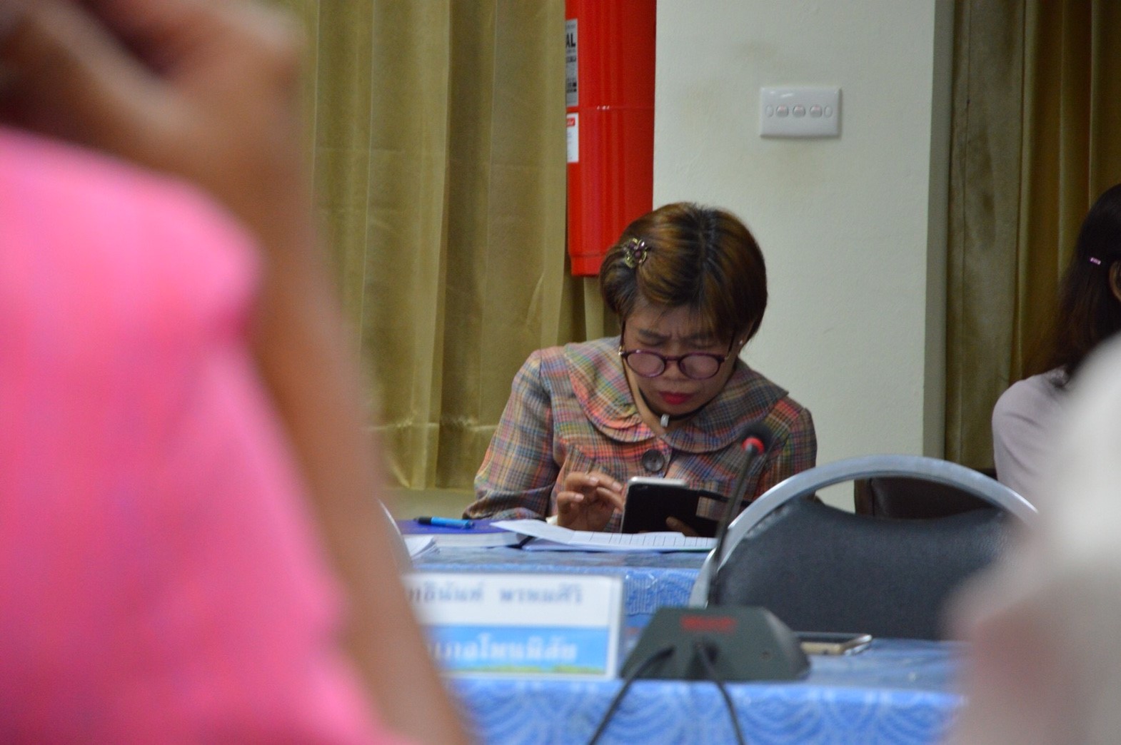 นางชะตา ธุลีจันทร์ พัฒนาการจังหวัดหนองคาย เป็นประธานในการประชุมประจำเดือน หัวหน้ากลุ่มงาน หัวหน้าฝ่าย พัฒนาการอำเภอ และนักวิชาการพัฒนาชุมชน ครั้งที่ 5/2561