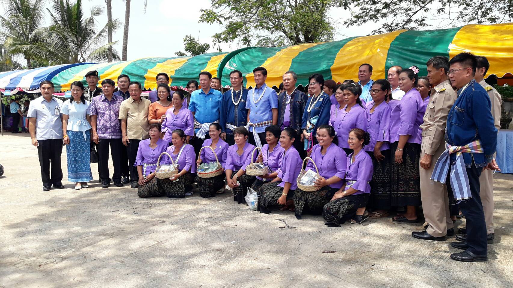 พจ.หนองคาย ร่วมต้อนรับคณะอนุกรรมการดำเนินการดำเนินงานตามโครงการสมาชิกสภานิติบัญญัติแห่งชาติพบประชาชนตามวิถีไทยนิยม ยั่งยืน