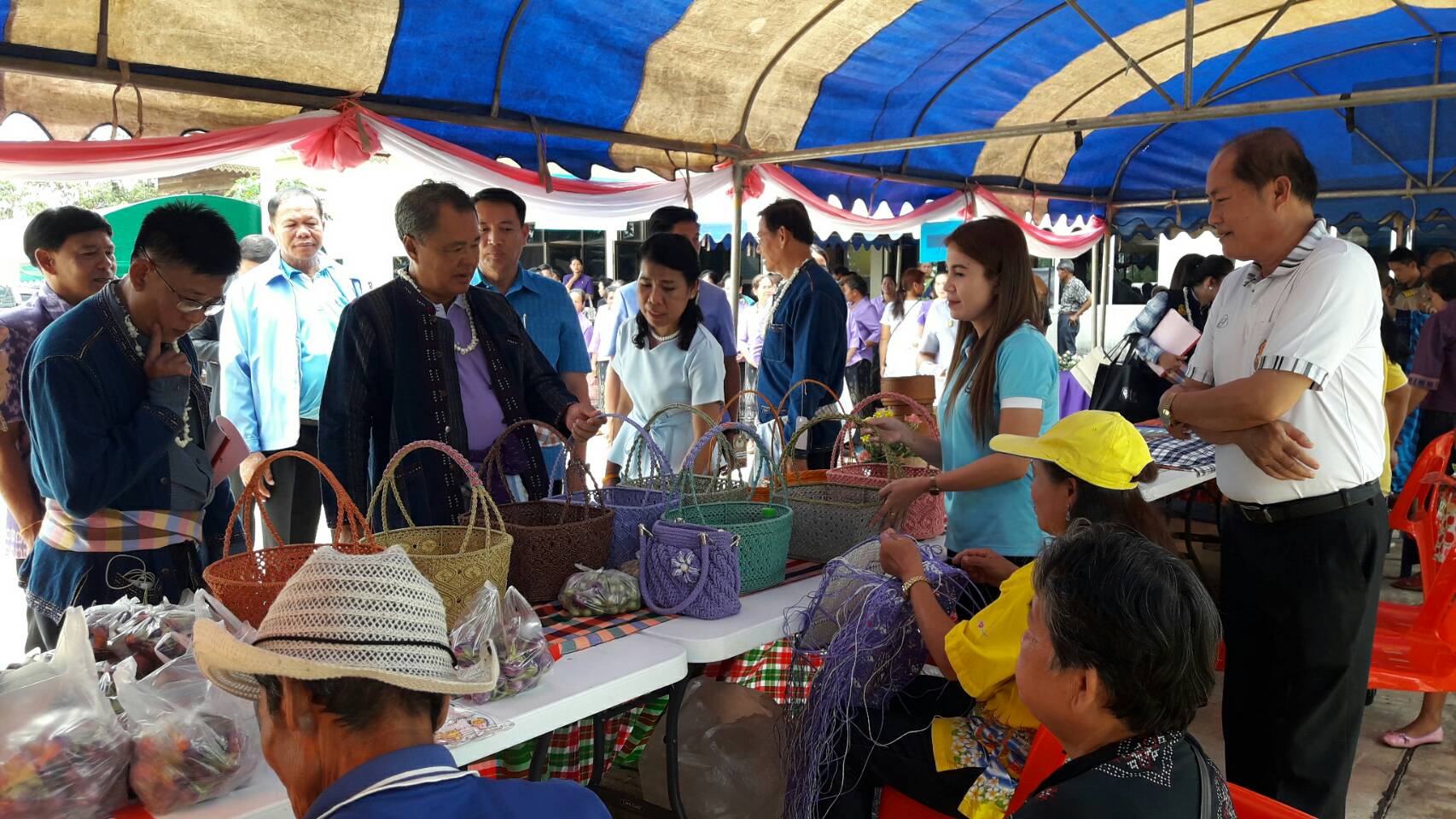 พจ.หนองคาย ร่วมต้อนรับคณะอนุกรรมการดำเนินการดำเนินงานตามโครงการสมาชิกสภานิติบัญญัติแห่งชาติพบประชาชนตามวิถีไทยนิยม ยั่งยืน