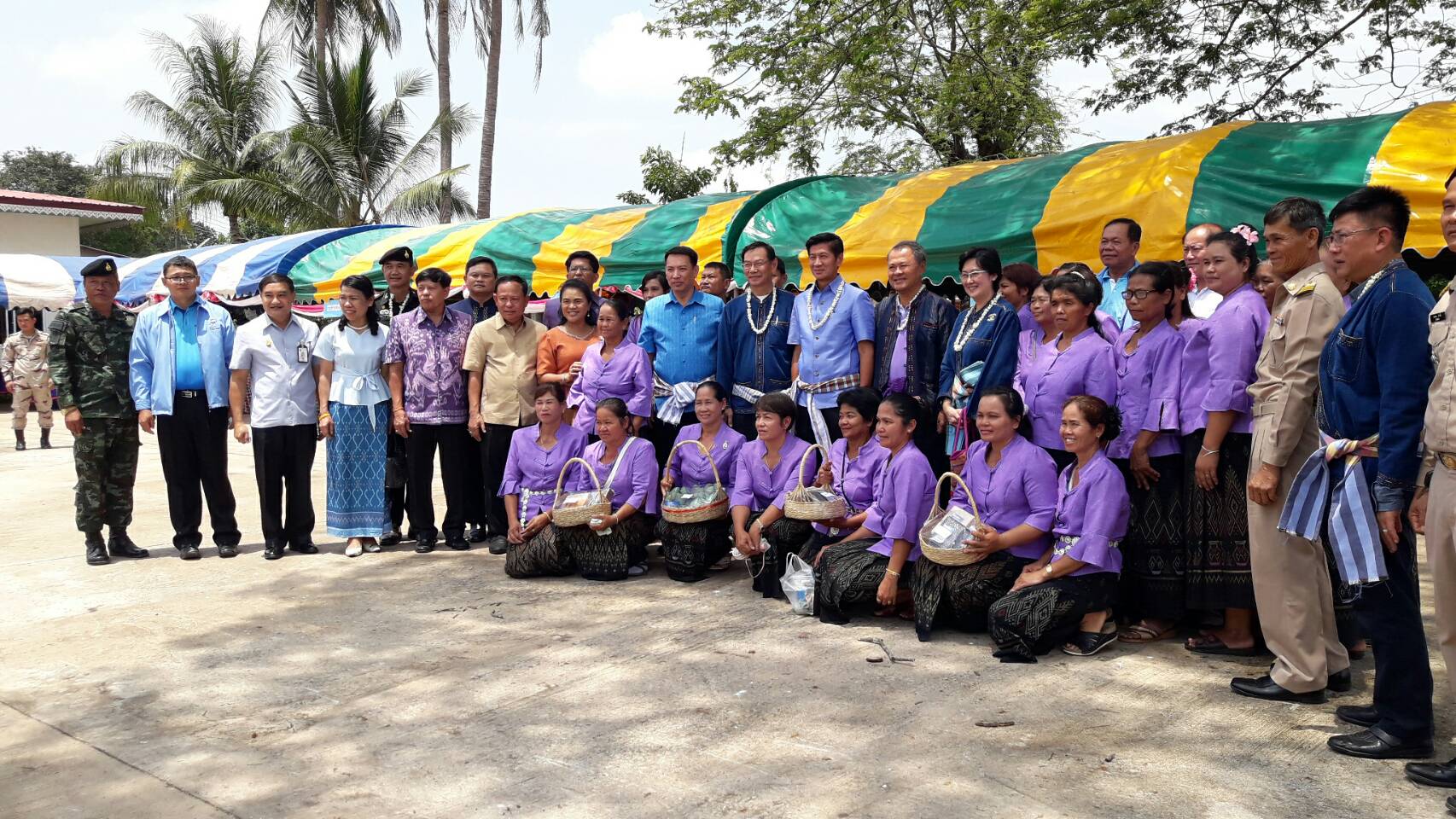 พจ.หนองคาย ร่วมต้อนรับคณะอนุกรรมการดำเนินการดำเนินงานตามโครงการสมาชิกสภานิติบัญญัติแห่งชาติพบประชาชนตามวิถีไทยนิยม ยั่งยืน