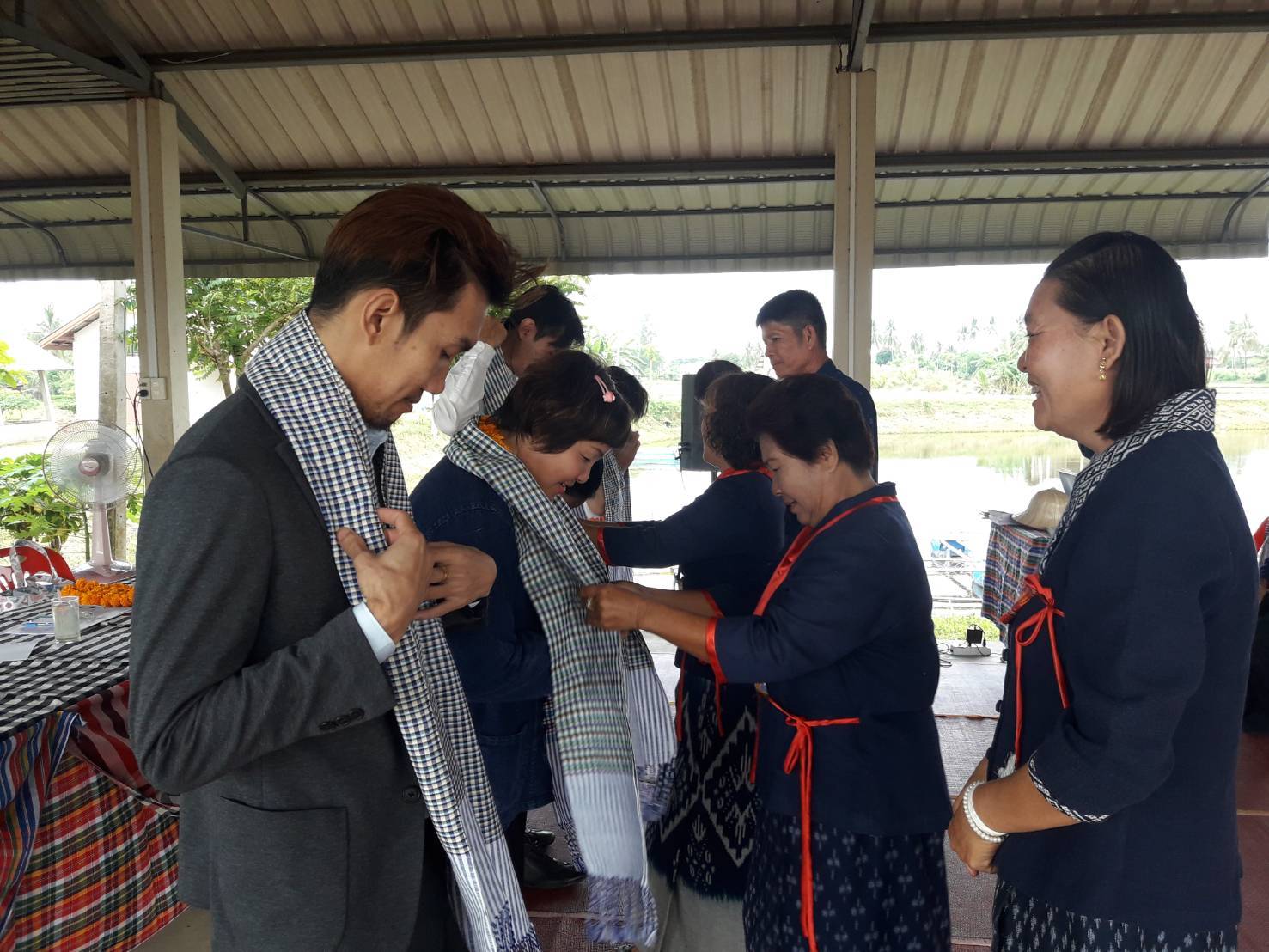 หนองคาย ร่วมกับคณะกรรมการประเมินการพัฒนาการท่องเที่ยวโดยชุมชน โครงการยกระดับการท่องเที่ยวทางวัฒนธรรมครบวงจร ลงพื้นที่บ้านหม้อ หมู่ที่ 7 ตำบลบ้านหม้อ อำเภอศรีเชียงใหม่