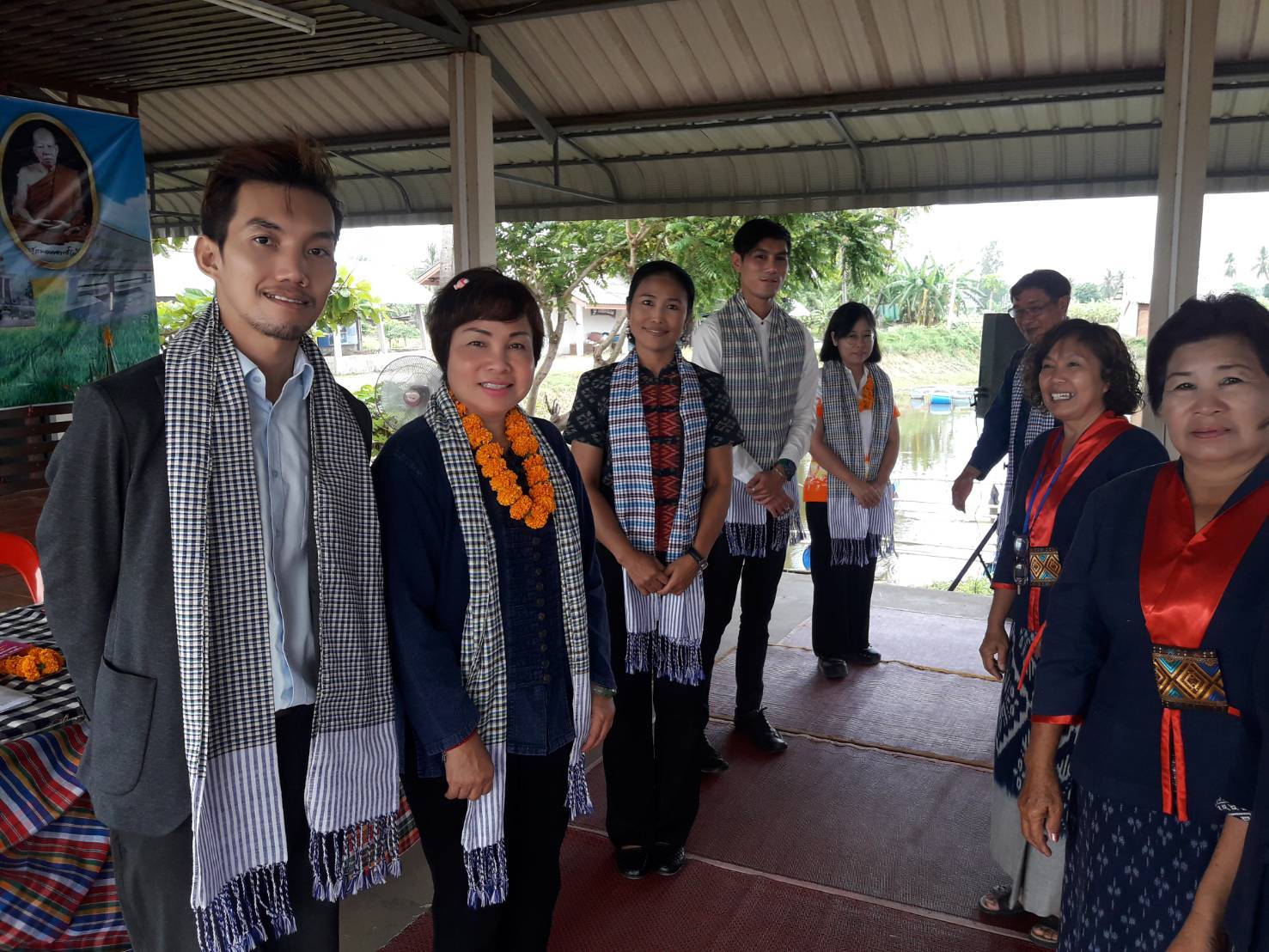 หนองคาย ร่วมกับคณะกรรมการประเมินการพัฒนาการท่องเที่ยวโดยชุมชน โครงการยกระดับการท่องเที่ยวทางวัฒนธรรมครบวงจร ลงพื้นที่บ้านหม้อ หมู่ที่ 7 ตำบลบ้านหม้อ อำเภอศรีเชียงใหม่