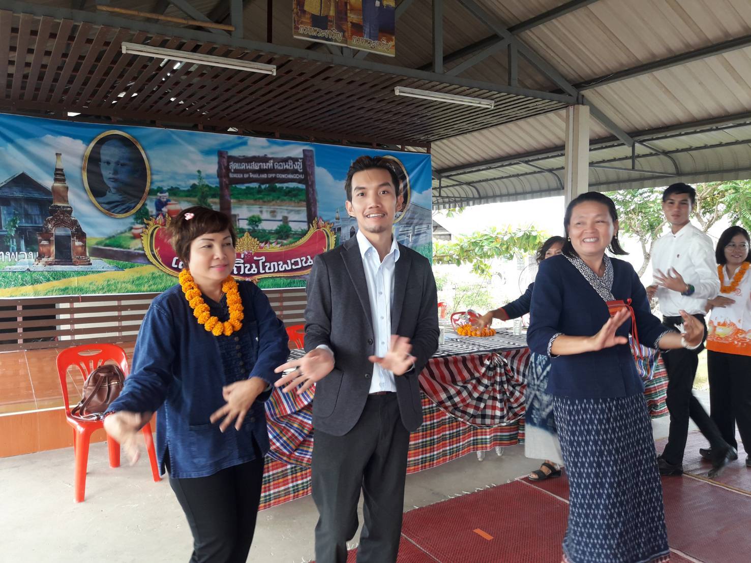 หนองคาย ร่วมกับคณะกรรมการประเมินการพัฒนาการท่องเที่ยวโดยชุมชน โครงการยกระดับการท่องเที่ยวทางวัฒนธรรมครบวงจร ลงพื้นที่บ้านหม้อ หมู่ที่ 7 ตำบลบ้านหม้อ อำเภอศรีเชียงใหม่