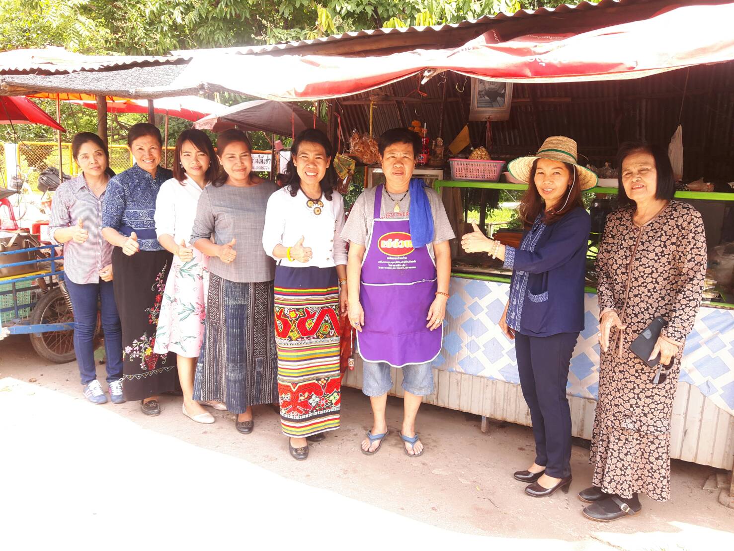 พัฒนาการจังหวัดหนองคาย ติดตามกลุ่มอาชีพที่ประสบความสำเร็จจากกองทุนพัฒนาบทบาทสตรี