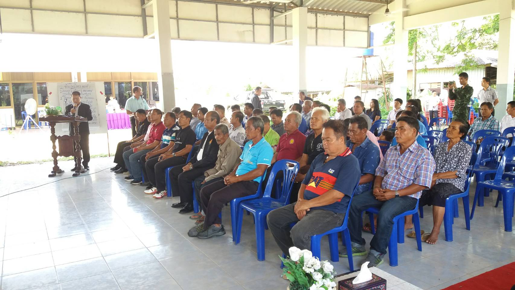 พจ.หนองคาย ร่วมเวทีประชาคมบูรณาการความร่วมมือเพื่อรับฟังปัญหาและความต้องการของประชาชน ในระดับพื้นที่ ณ อ.โพธิ์ตาก