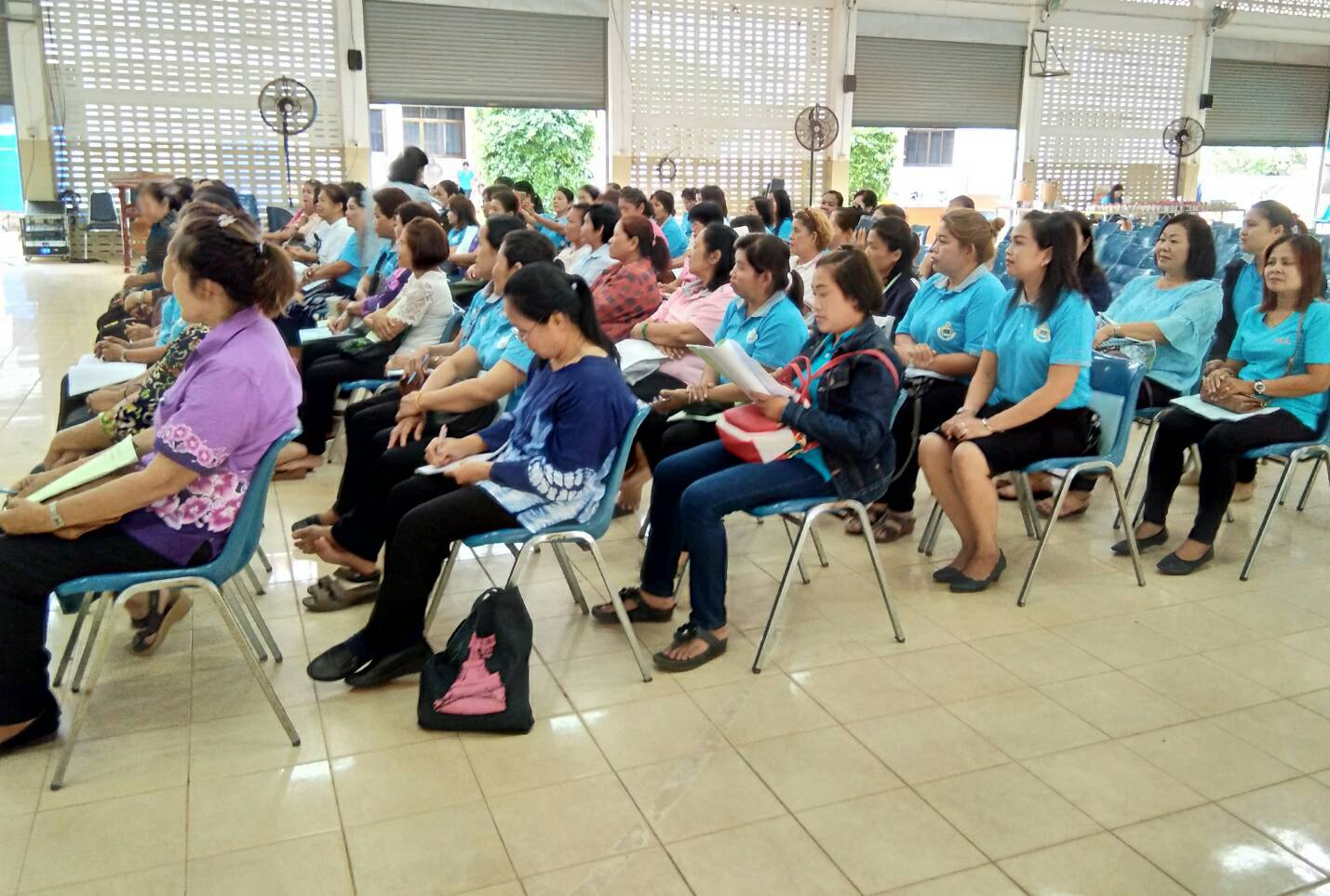 พัฒนาการจังหวัดหนองคาย เป็นวิทยากรบรรยายในโครงการเพิ่มประสิทธิภาพคณะทำงานขับเคลื่อนกองทุนพัฒนาบทบาทสตรีตำบล/เทศบาลและอาสาสมัครผู้ประสานงานกองทุนพัฒนาบทบาทสตรีในการขับเคลื่อนกองทุนพัฒนาบทบาทสตรี