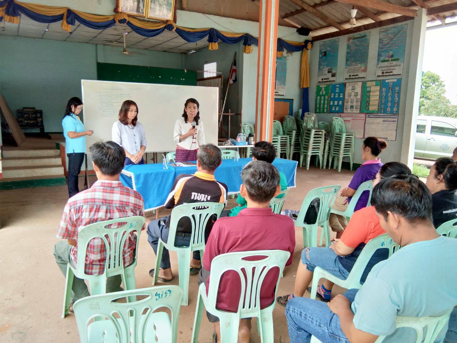 พัฒนาการจังหวัดหนองคาย ติดตามโครงการหมู่บ้าน OTOP เพื่อการท่องเที่ยว(OTOP Village) 8 เส้นทาง