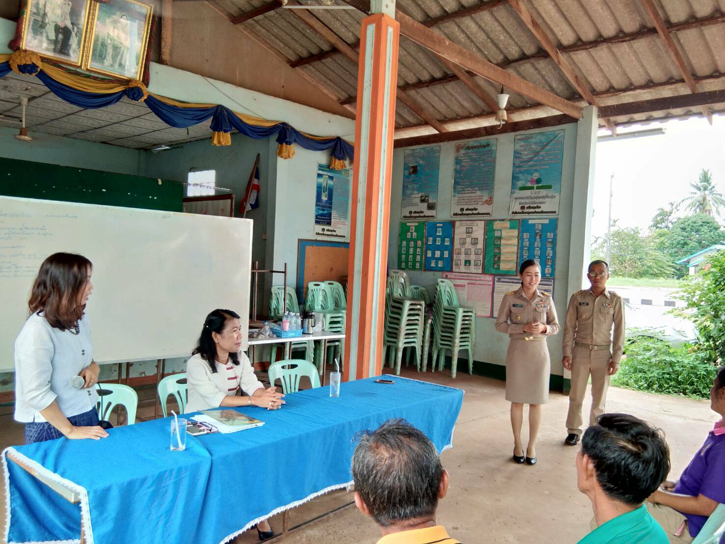 พัฒนาการจังหวัดหนองคาย ติดตามโครงการหมู่บ้าน OTOP เพื่อการท่องเที่ยว(OTOP Village) 8 เส้นทาง