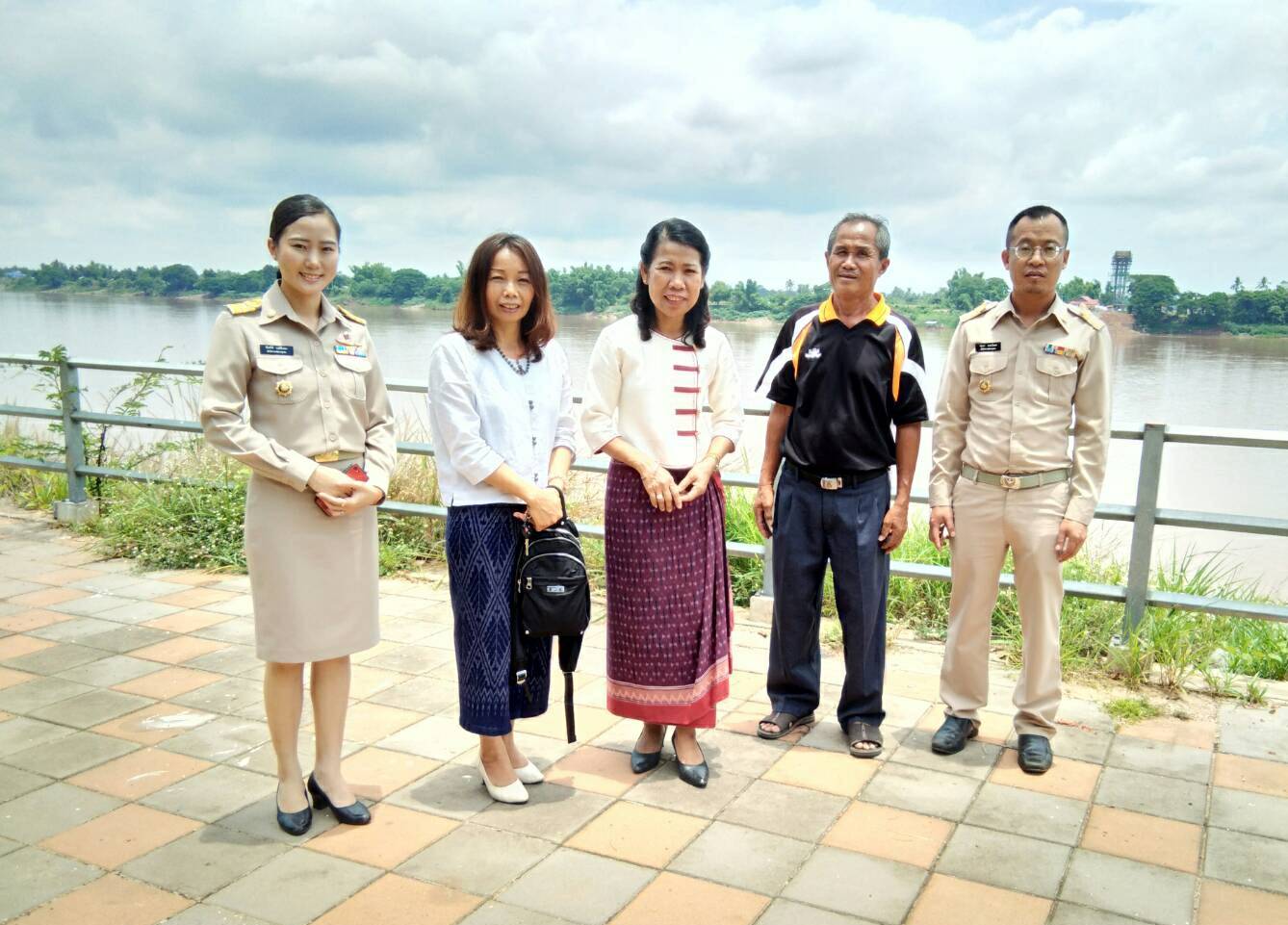 พัฒนาการจังหวัดหนองคาย ติดตามโครงการหมู่บ้าน OTOP เพื่อการท่องเที่ยว(OTOP Village) 8 เส้นทาง