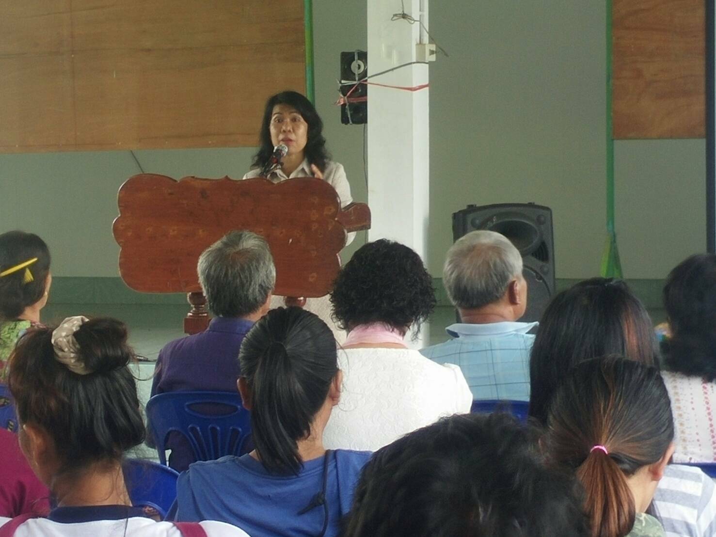 พัฒนาการจังหวัดหนองคาย ติดตามโครงการหมู่บ้าน OTOP เพื่อการท่องเที่ยว(OTOP Village) 8 เส้นทาง ณ บ้านผาตั้ง หมู่ที่ 1 ตำบลผาตั้ง อำเภอสังคม