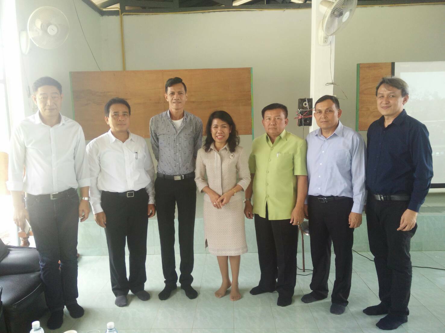 พัฒนาการจังหวัดหนองคาย ติดตามโครงการหมู่บ้าน OTOP เพื่อการท่องเที่ยว(OTOP Village) 8 เส้นทาง ณ บ้านผาตั้ง หมู่ที่ 1 ตำบลผาตั้ง อำเภอสังคม