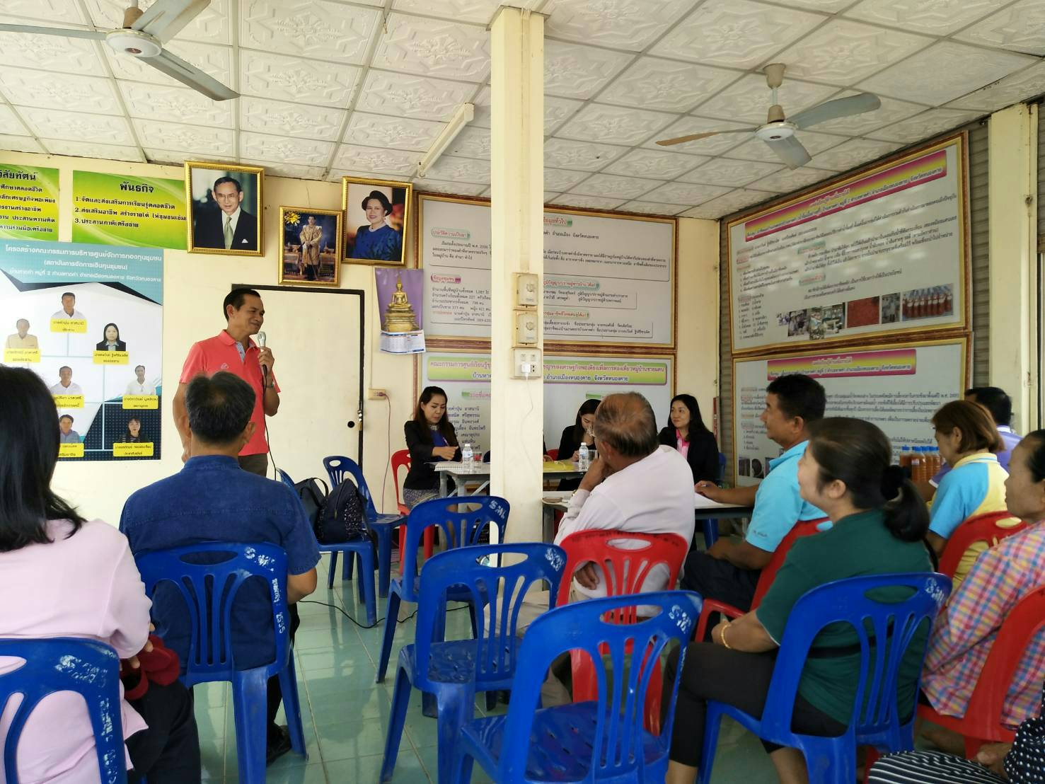 กรมการพัฒนาชุมชน..ติดตามสนับสนุนการบริหารจัดการหนี้ ณ ศูนย์จัดการกองทุนชุมชนบ้านหาดคำ