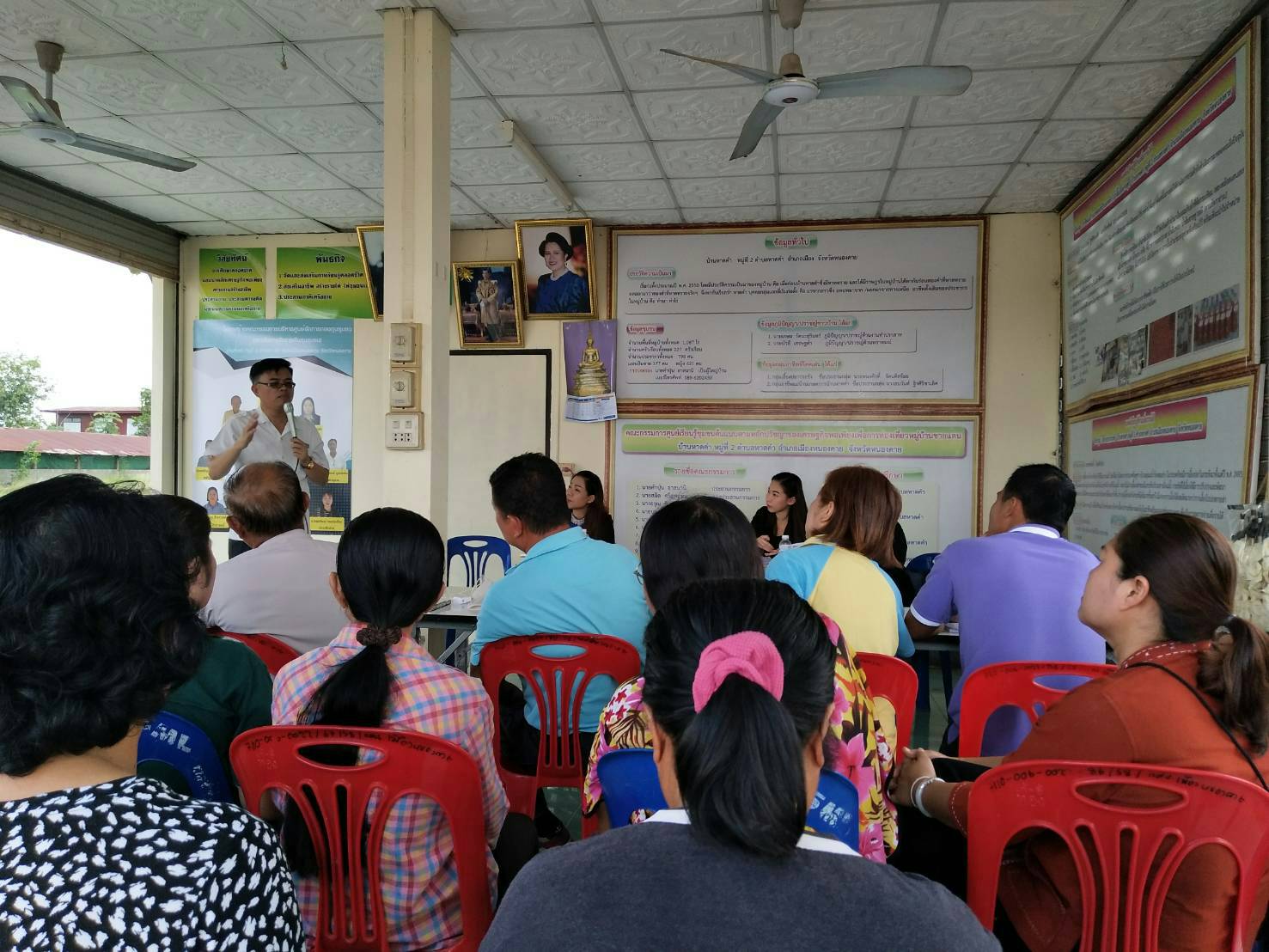 กรมการพัฒนาชุมชน..ติดตามสนับสนุนการบริหารจัดการหนี้ ณ ศูนย์จัดการกองทุนชุมชนบ้านหาดคำ