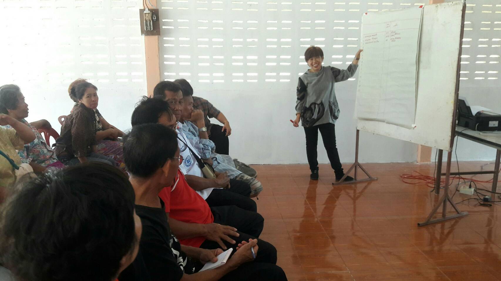 พช.หนองคาย ติดตามการดำเนินงานศูนย์จัดการกองทุนชุมชนบ้านคำปะกั้ง