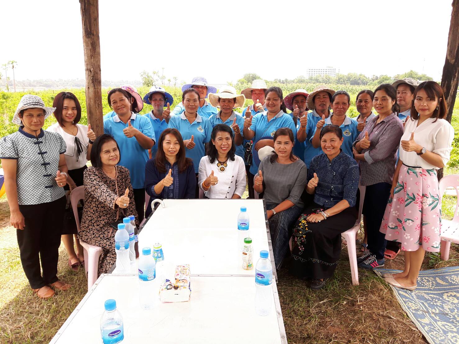 พัฒนาการจังหวัดหนองคาย ติดตามกลุ่มอาชีพที่ประสบความสำเร็จจากกองทุนพัฒนาบทบาทสตรี