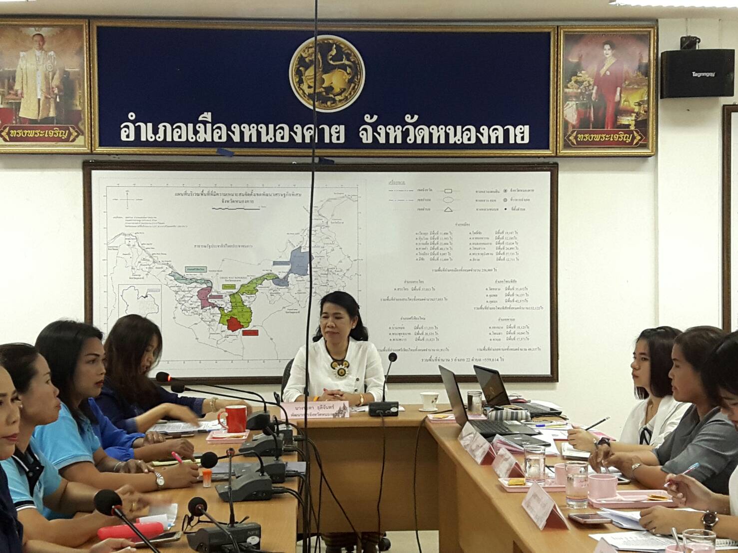 พัฒนาการจังหวัดหนองคาย ติดตามกลุ่มอาชีพที่ประสบความสำเร็จจากกองทุนพัฒนาบทบาทสตรี