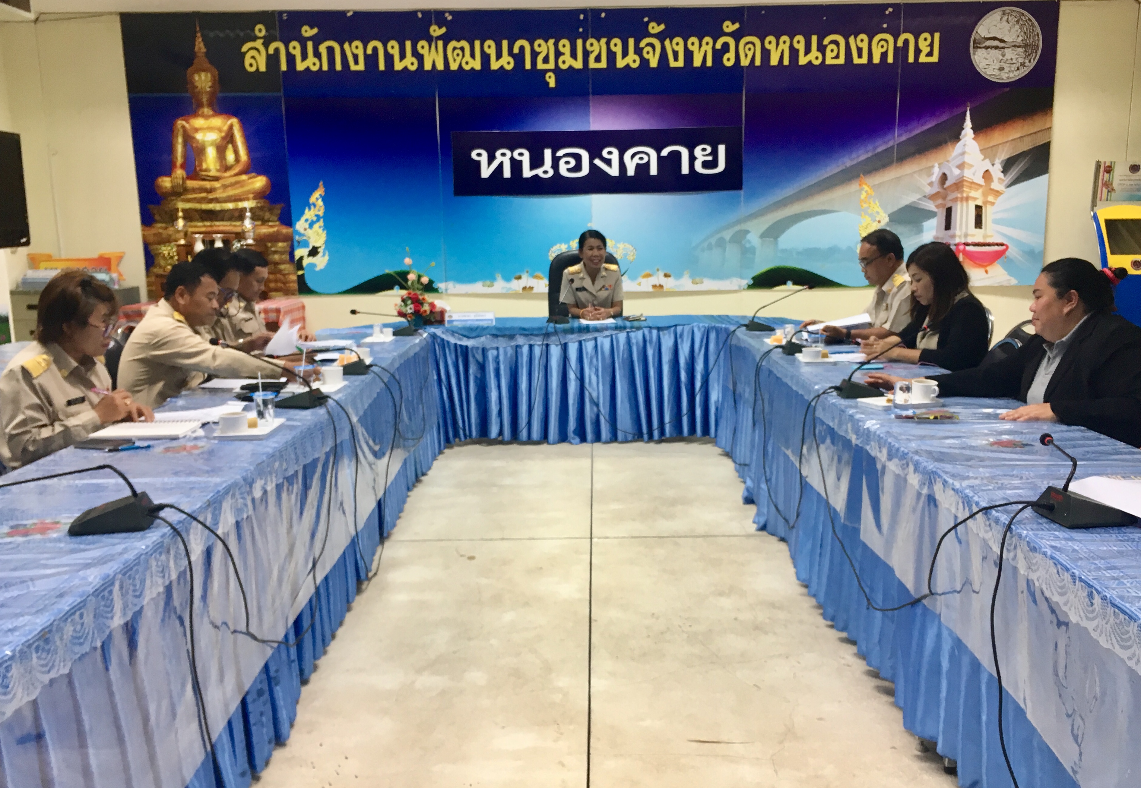 รองผู้ว่าฯมอบพจ.หนองคาย ประชุมคณะกรรมการคัดสรรกิจกรรมฯพช.ดีเด่น