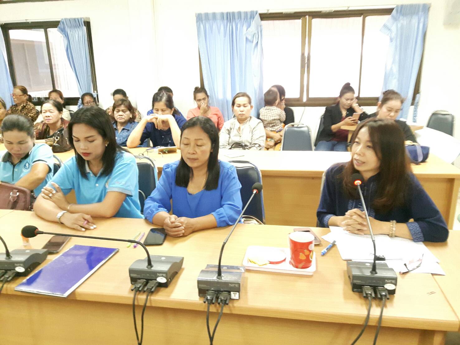 พัฒนาการจังหวัดหนองคาย ติดตามกลุ่มอาชีพที่ประสบความสำเร็จจากกองทุนพัฒนาบทบาทสตรี