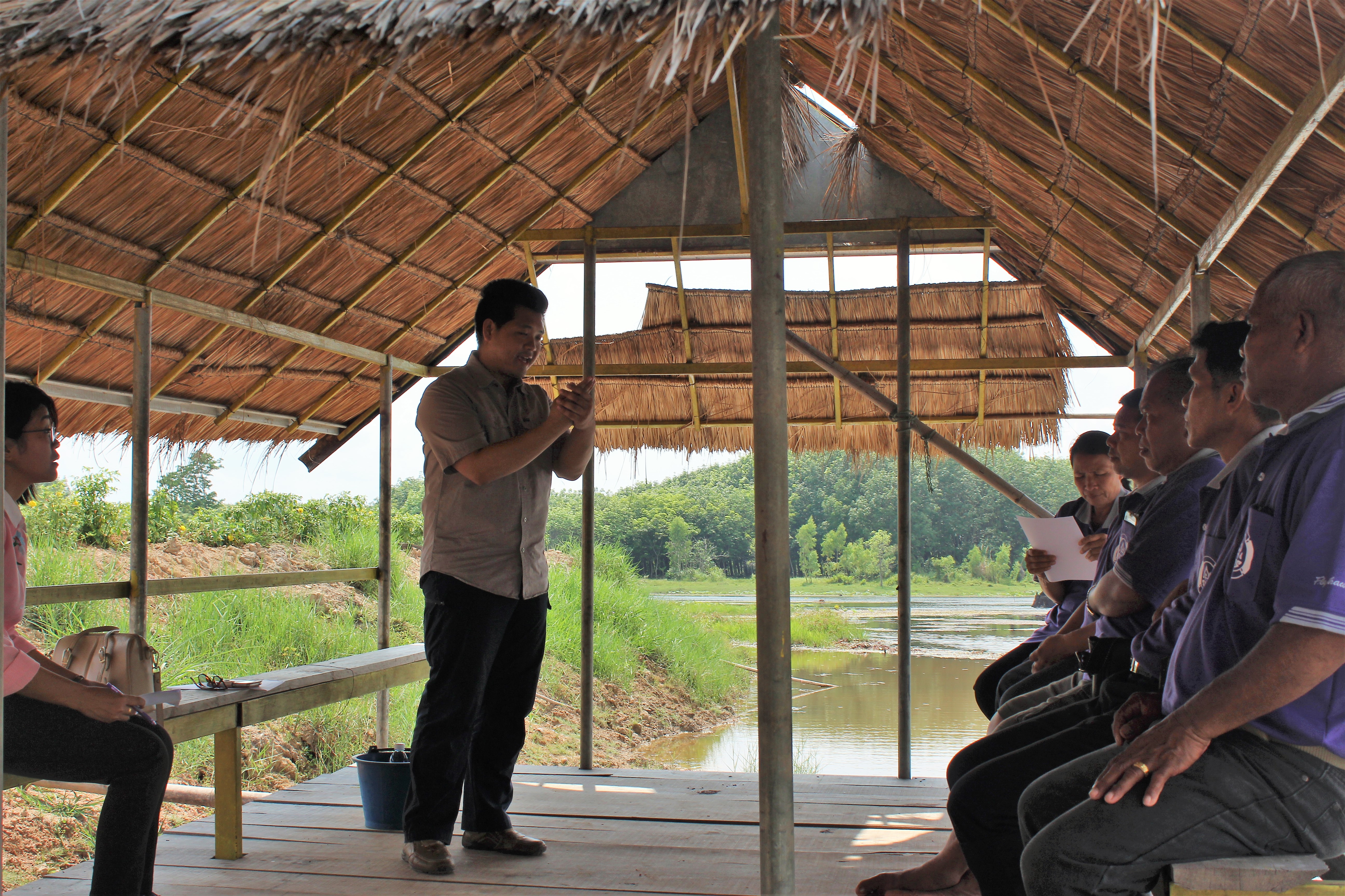 พช.หนองคาย ร่วมประชุมคณะกรรมการศูนย์สารสนเทศตำบลวังหลวง