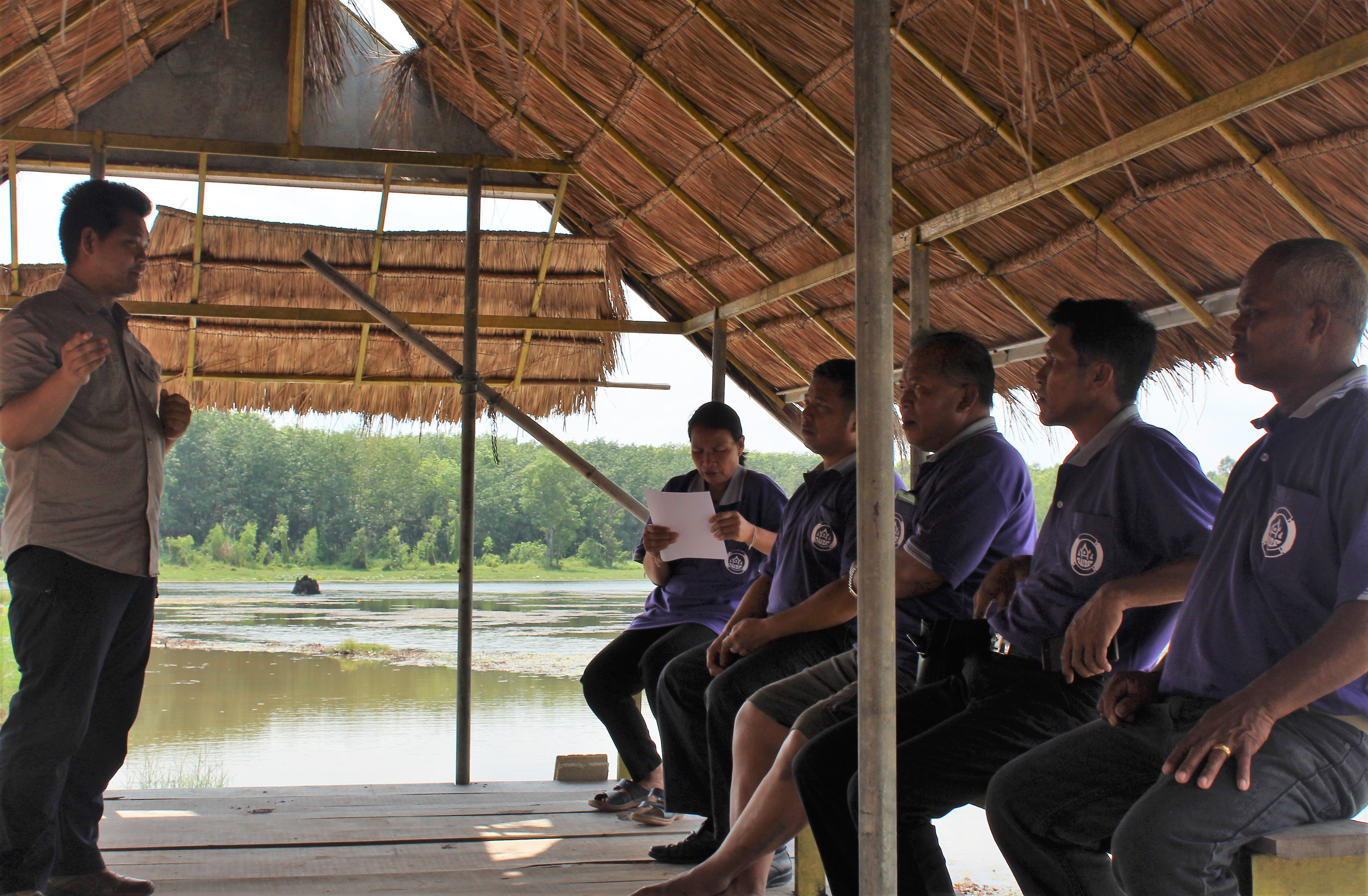 พช.หนองคาย ร่วมประชุมคณะกรรมการศูนย์สารสนเทศตำบลวังหลวง