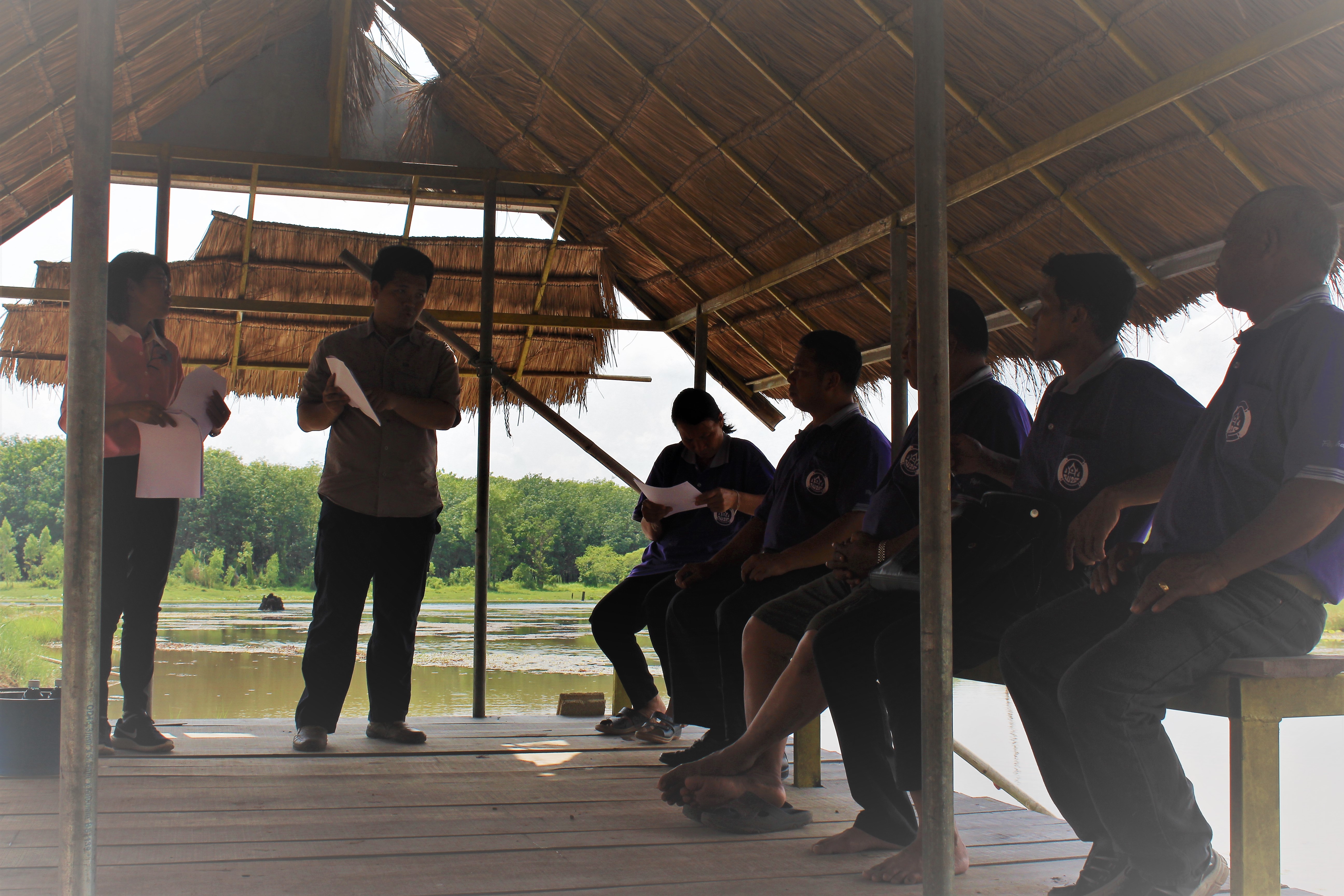 พช.หนองคาย ร่วมประชุมคณะกรรมการศูนย์สารสนเทศตำบลวังหลวง