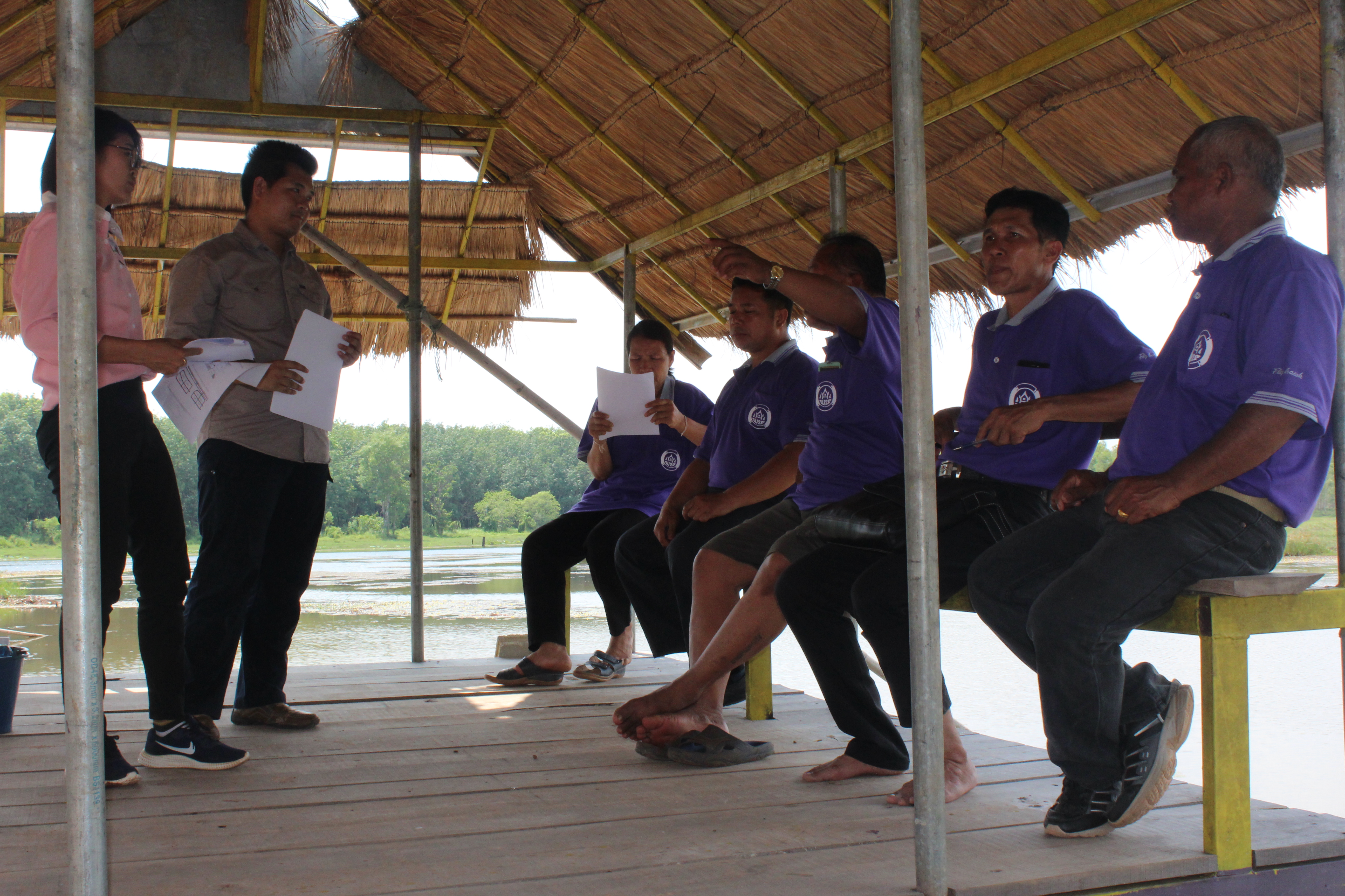พช.หนองคาย ร่วมประชุมคณะกรรมการศูนย์สารสนเทศตำบลวังหลวง