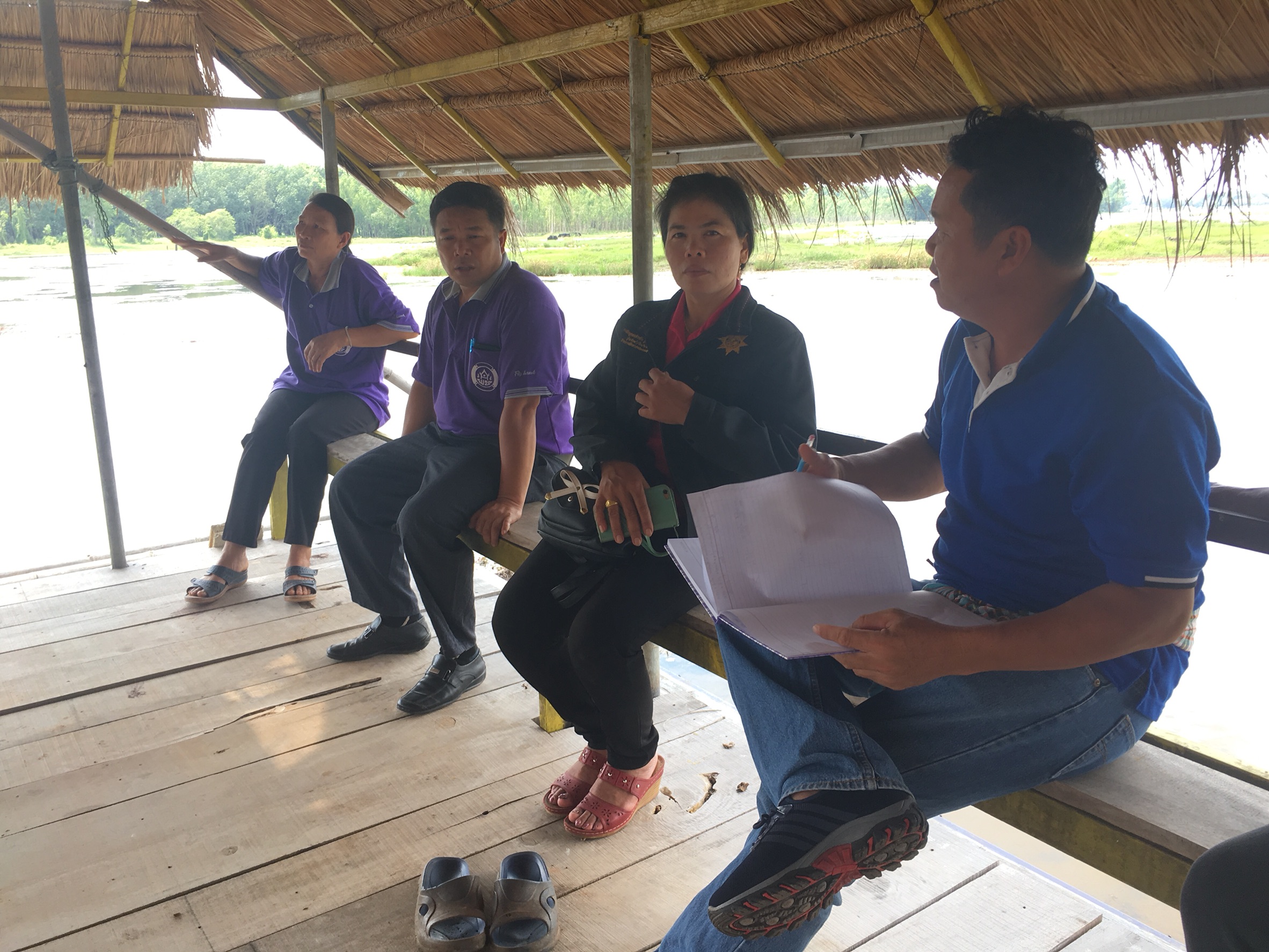 พช.หนองคาย ร่วมประชุมคณะกรรมการศูนย์สารสนเทศตำบลวังหลวง