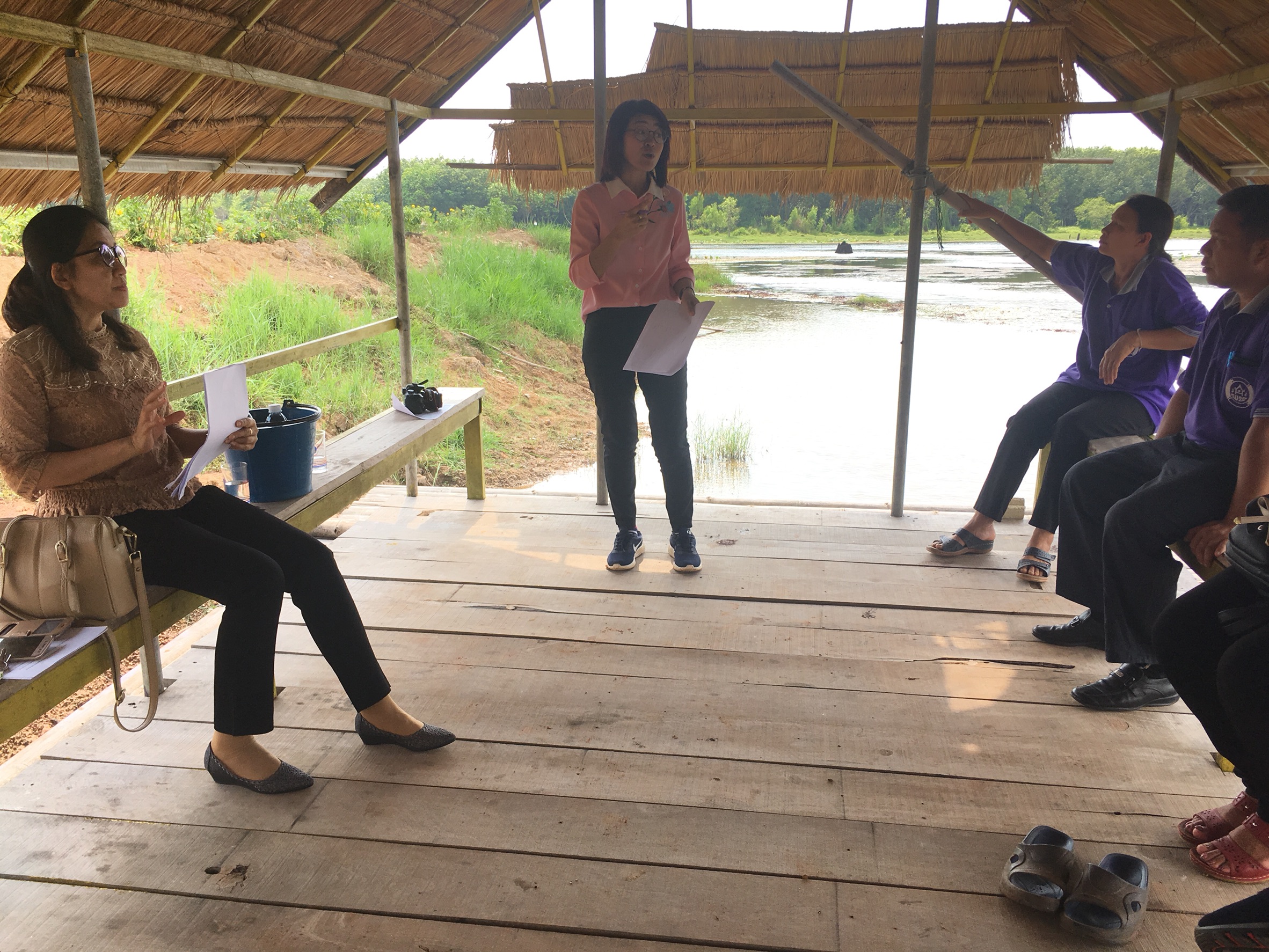พช.หนองคาย ร่วมประชุมคณะกรรมการศูนย์สารสนเทศตำบลวังหลวง