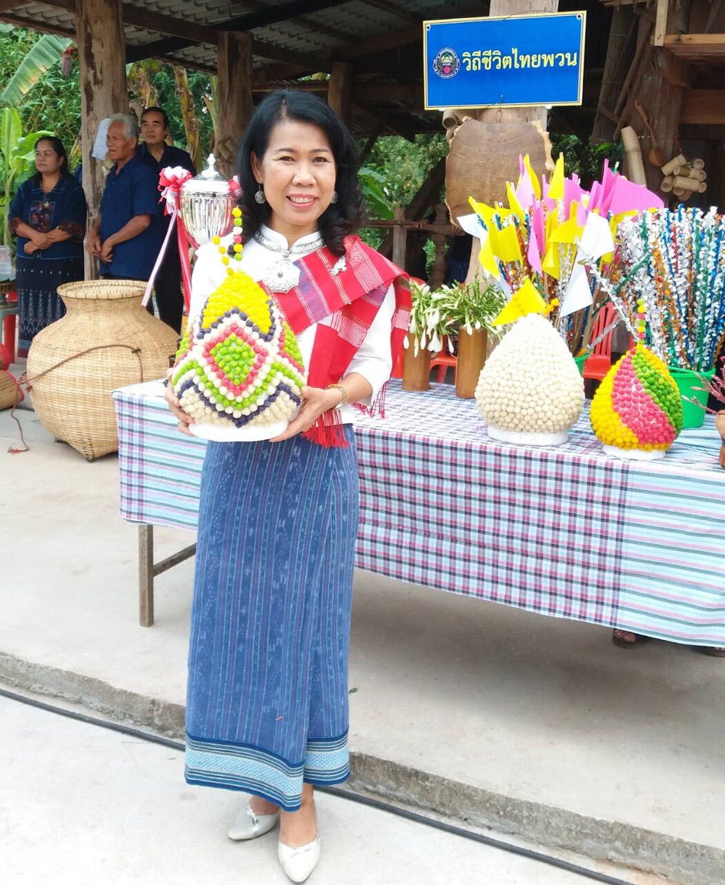 พัฒนาการจังหวัดหนองคาย ร่วมงาน “ซุมข้าวแลงพาหย่อง ส่องวัฒนธรรมไทยพวน” ส่งเสริมการท่องเที่ยว ฟื้นฟูและสืบสานวัฒนธรรมประเพณีไทยพวนบ้านโพธิ์ตาก