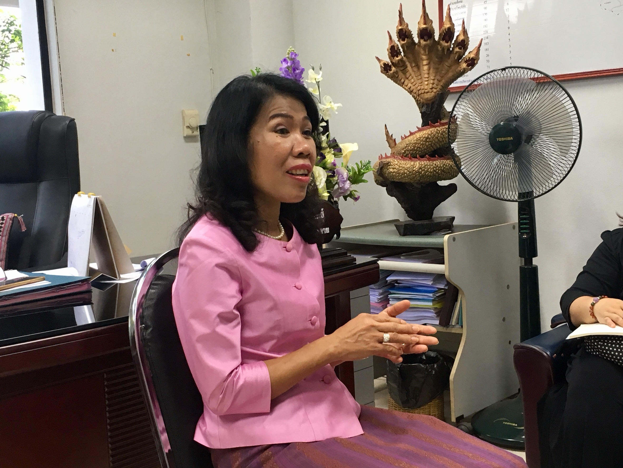 สสว. เข้าพบ พจ.หนองคาย ในการติดตามร้านค้าประชารัฐ สุขใจ Shop