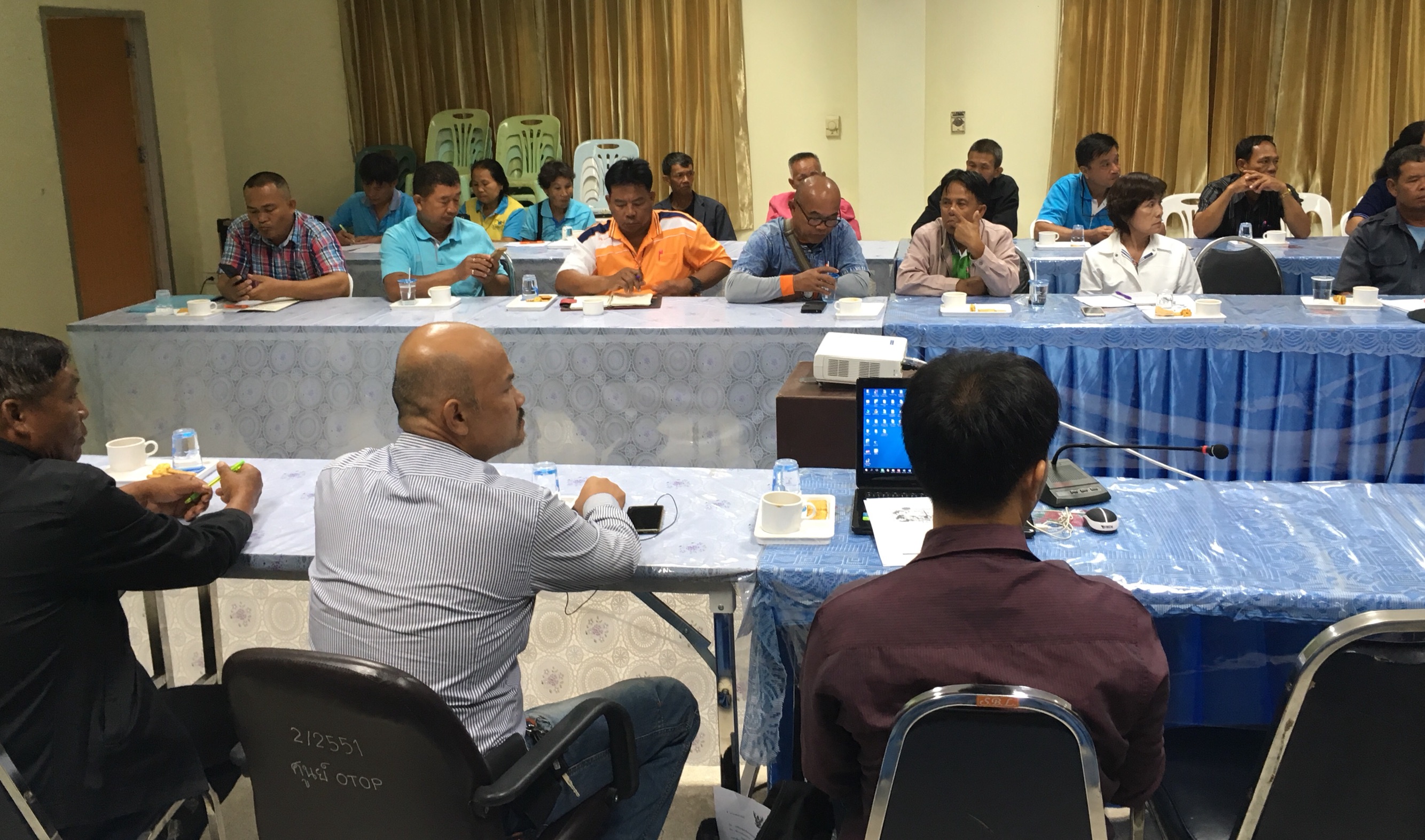 หนองคาย ประชุมโครงการสร้างทีมสนับสนุนการขับเคลื่อนสัมมาชีพชุมชนระดับจังหวัด กิจกรรมติดตามการขับเคลื่อนสัมมาชีพชุมชนระดับจังหวัด