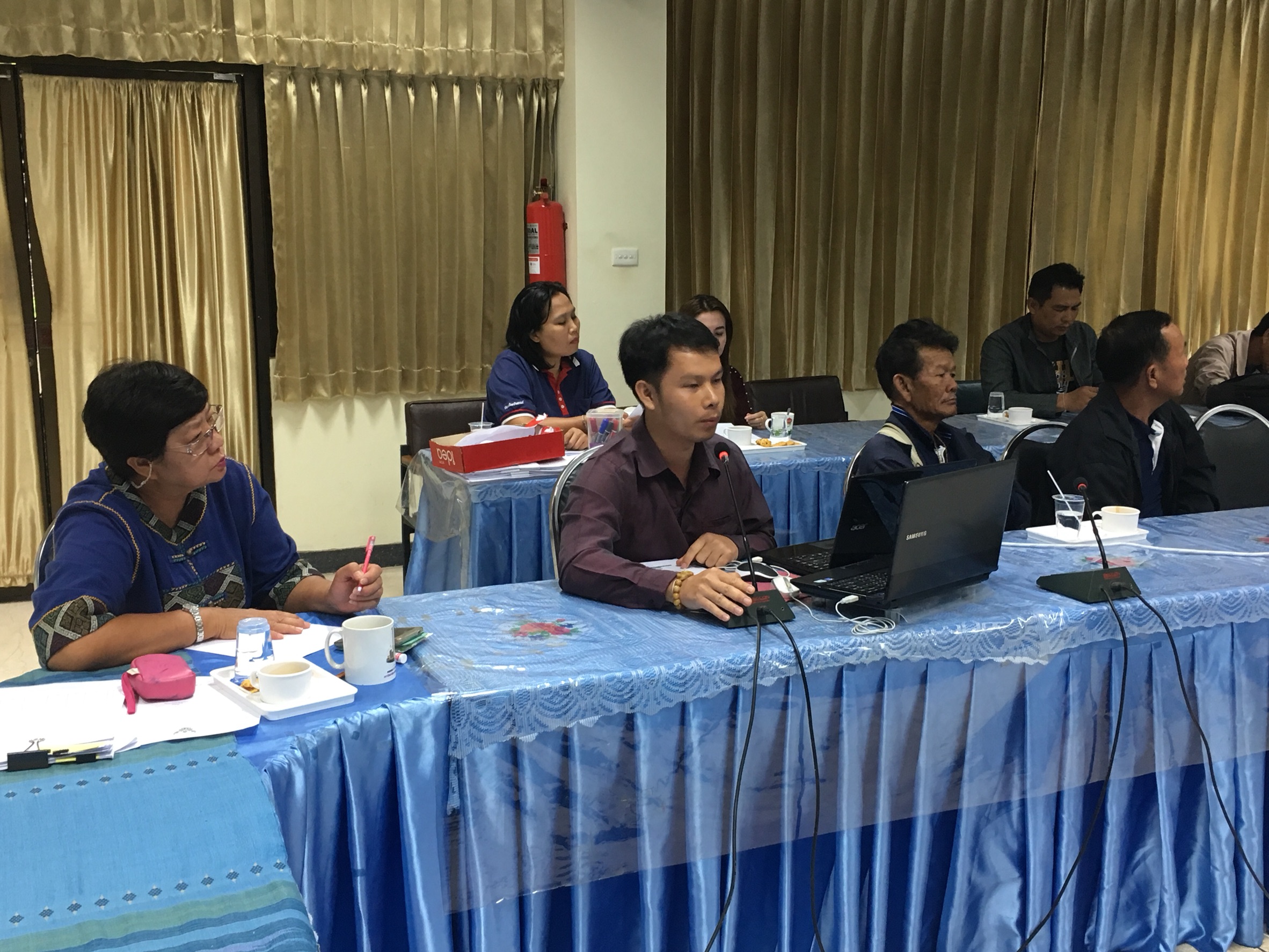 หนองคาย ประชุมโครงการสร้างทีมสนับสนุนการขับเคลื่อนสัมมาชีพชุมชนระดับจังหวัด กิจกรรมติดตามการขับเคลื่อนสัมมาชีพชุมชนระดับจังหวัด