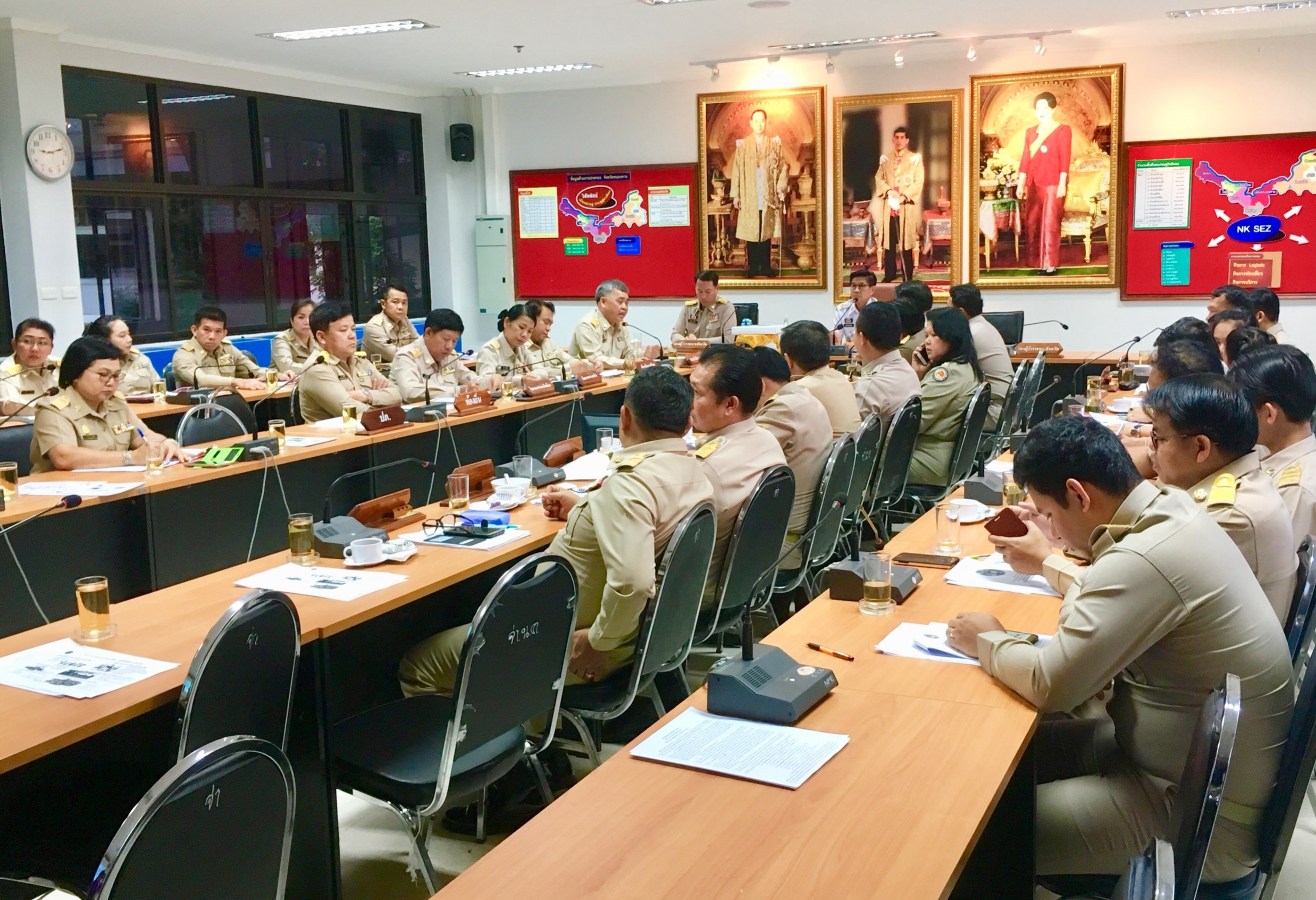 พจ.หนองคาย ร่วมประชุมนายอำเภอและหัวหน้าส่วนราชการสังกัดกระทรวงมหาดไทย ครั้งที่ 5/2561