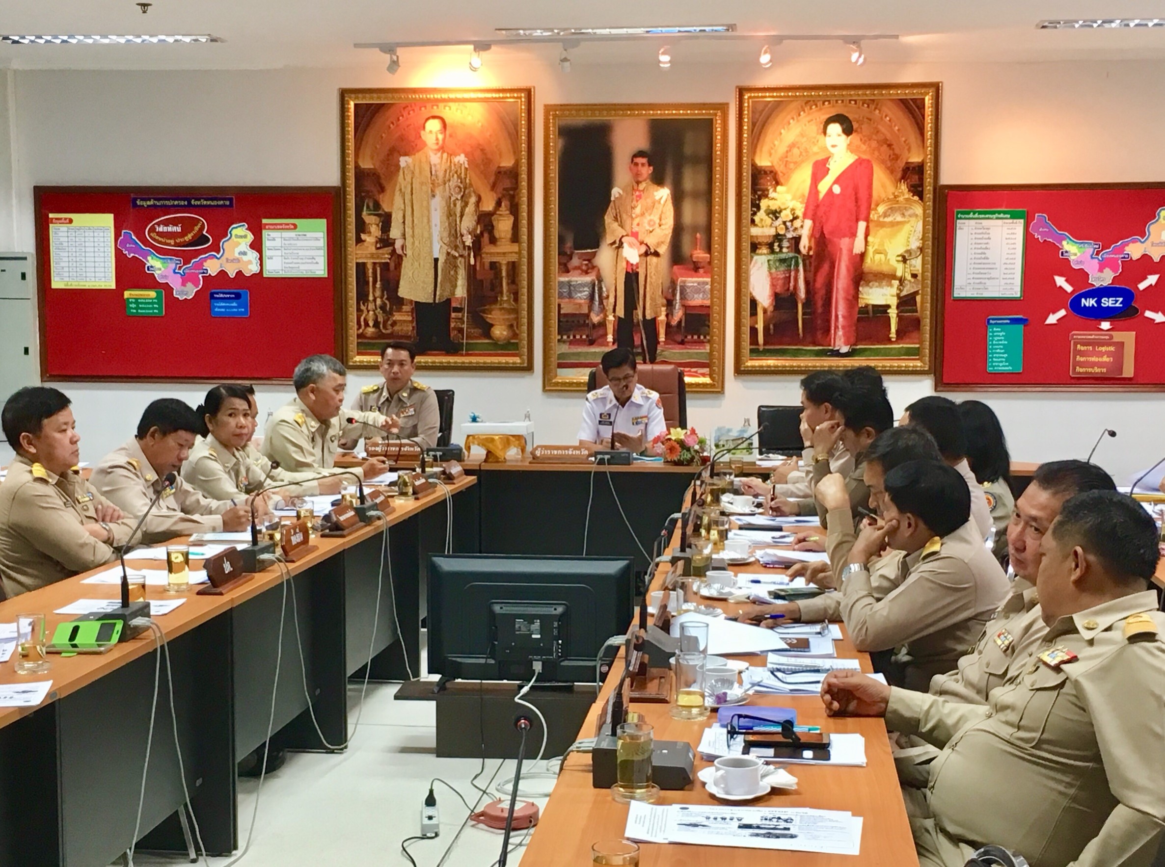 พจ.หนองคาย ร่วมประชุมนายอำเภอและหัวหน้าส่วนราชการสังกัดกระทรวงมหาดไทย ครั้งที่ 5/2561