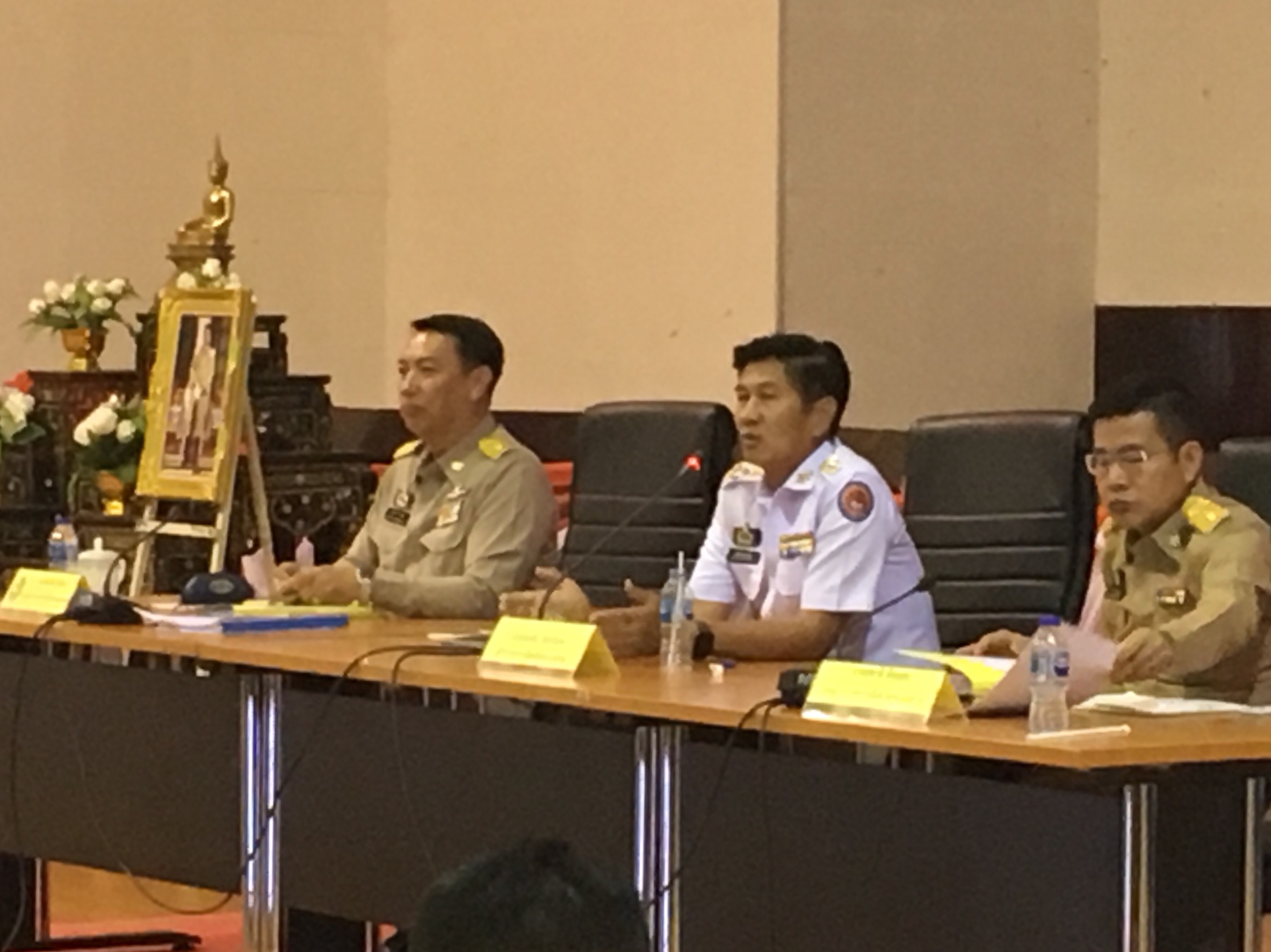 พจ.หนองคาย ประชุมกรมการจังหวัดและหัวหน้าส่วนราชการจังหวัดหนองคาย ครั้งที่ 5/2561