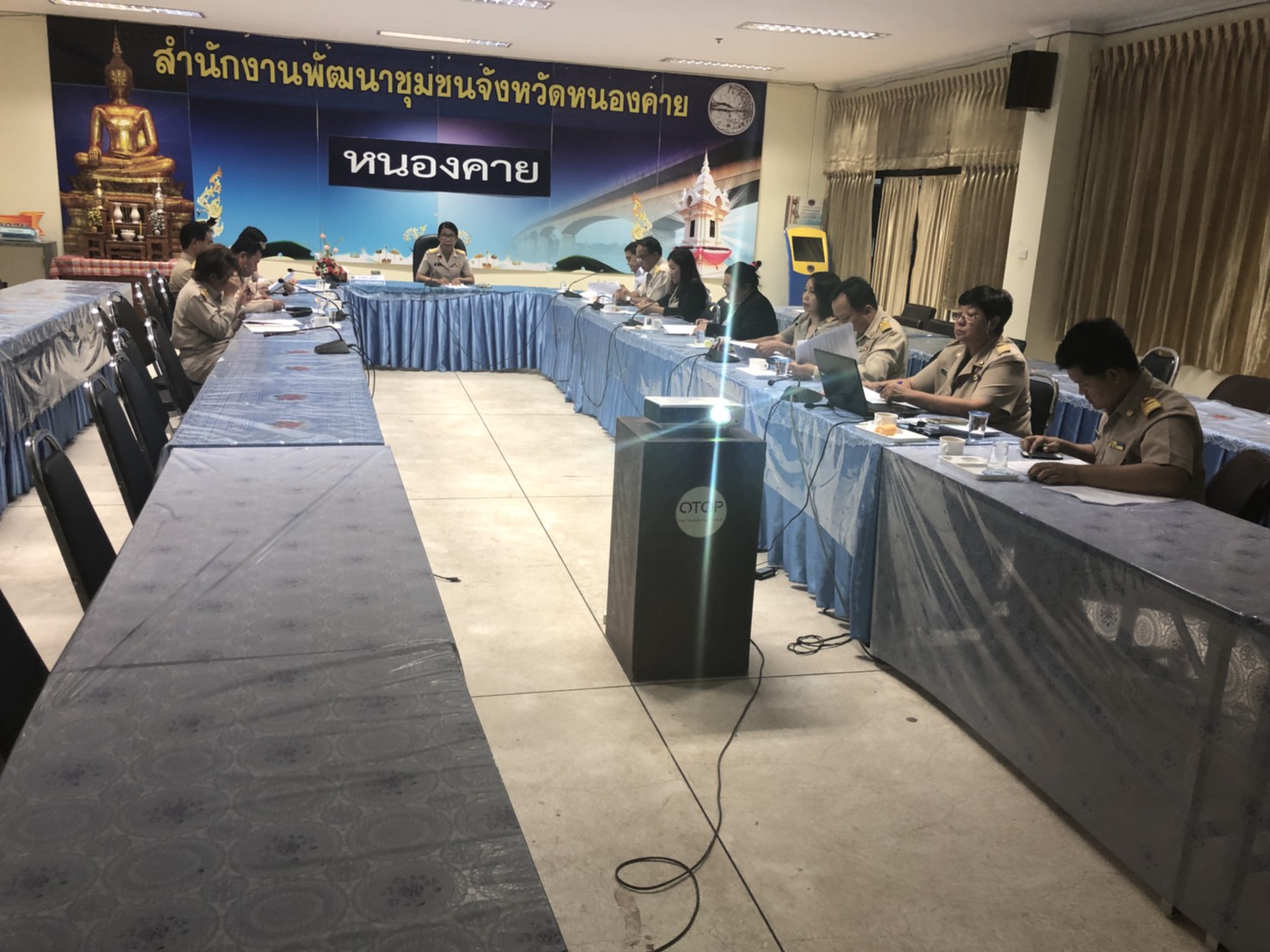 หนองคาย..ประชุมคณะกรรมการคัดสรรกิจกรรมเขิดชูเกียรติผู้นำเครือข่ายพัฒนาชุมชนดีเด่นระดับจังหวัด จังหวัดหนองคาย ครั้งที่ 1/2561