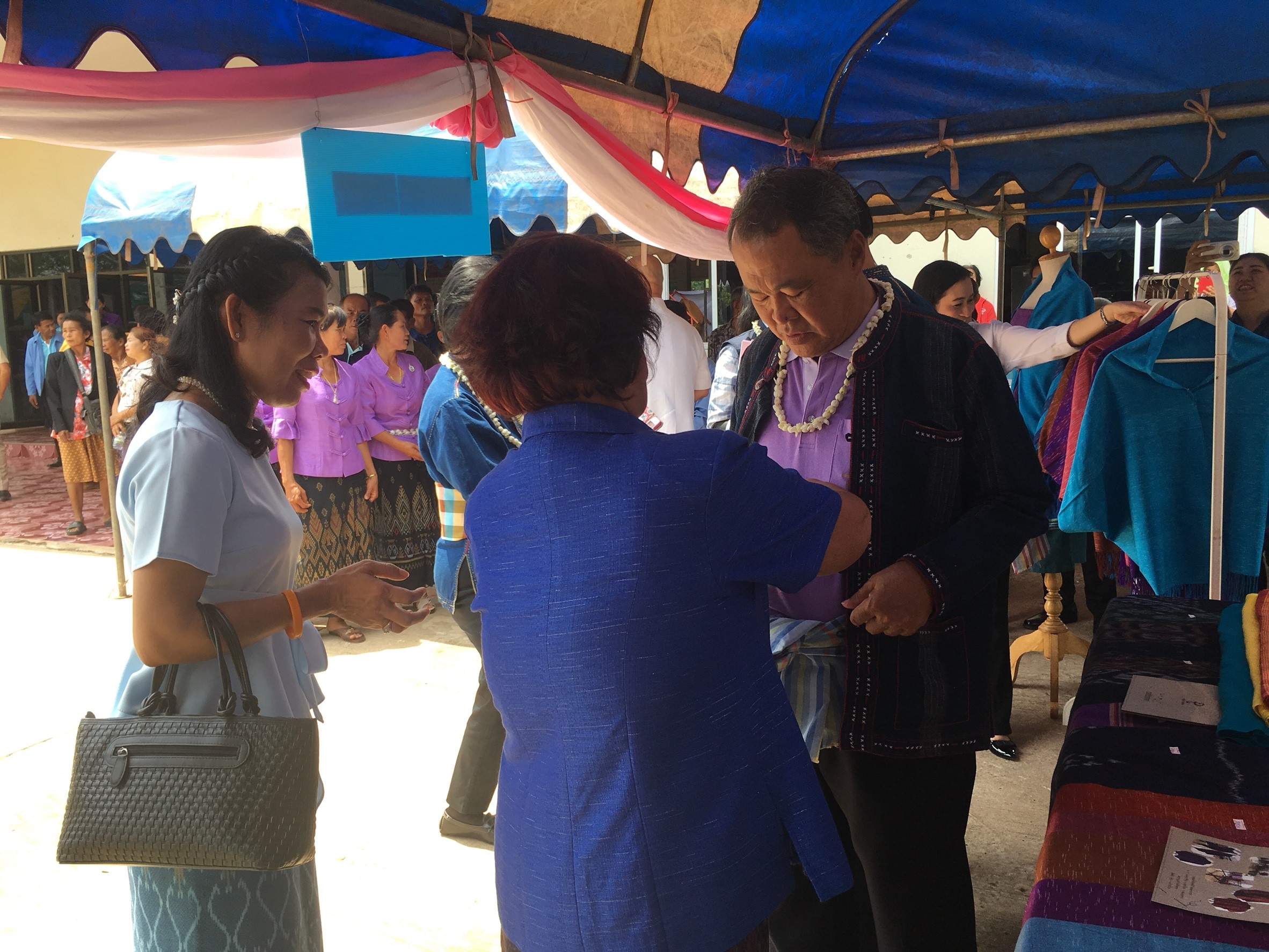 พจ.หนองคาย ร่วมต้อนรับคณะอนุกรรมการดำเนินการดำเนินงานตามโครงการสมาชิกสภานิติบัญญัติแห่งชาติพบประชาชนตามวิถีไทยนิยม ยั่งยืน