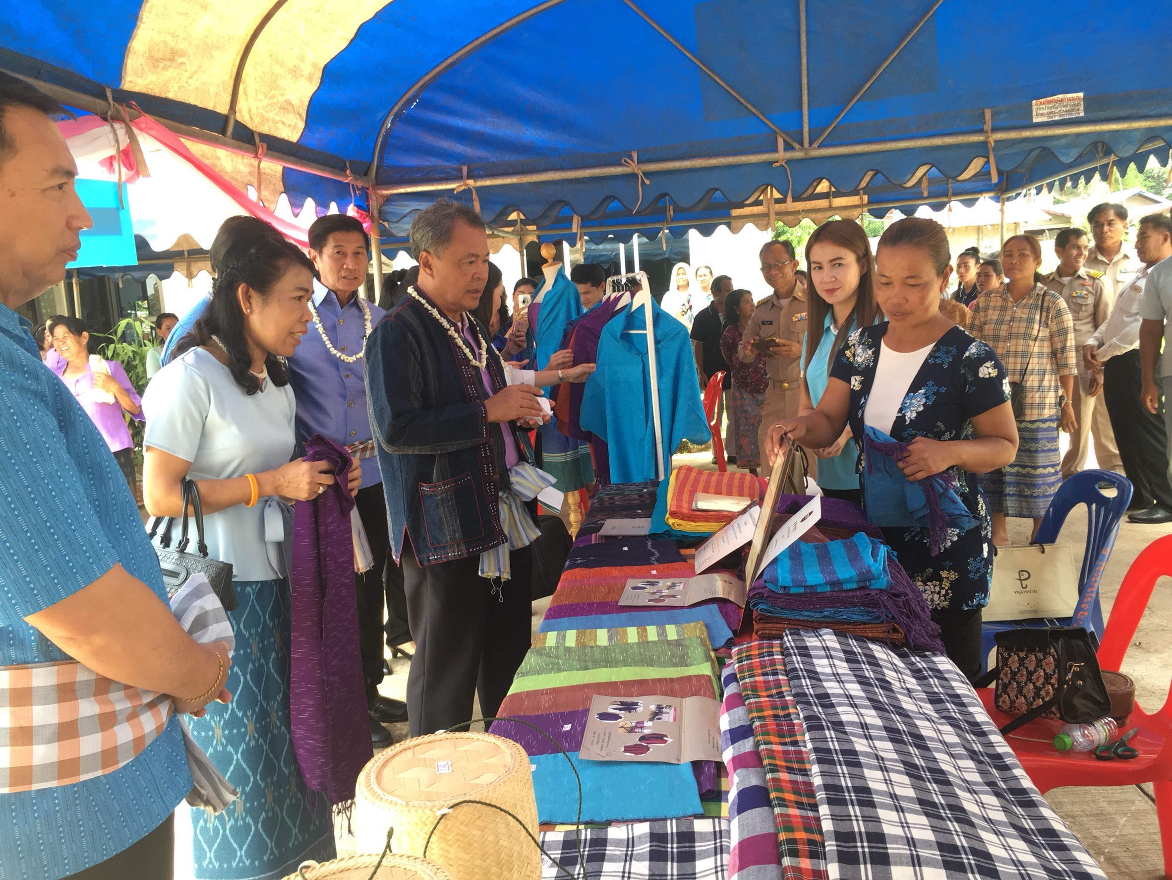 พจ.หนองคาย ร่วมต้อนรับคณะอนุกรรมการดำเนินการดำเนินงานตามโครงการสมาชิกสภานิติบัญญัติแห่งชาติพบประชาชนตามวิถีไทยนิยม ยั่งยืน