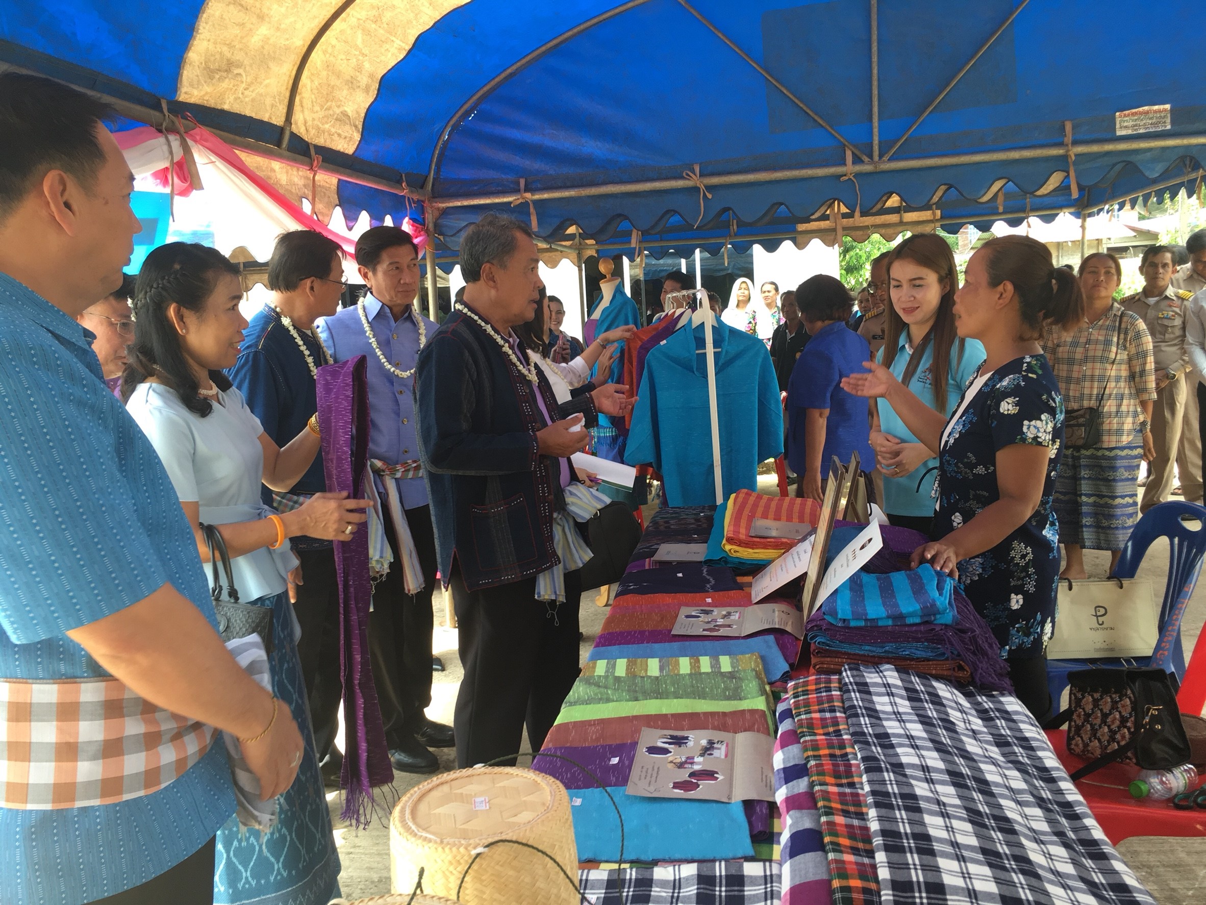 พจ.หนองคาย ร่วมต้อนรับคณะอนุกรรมการดำเนินการดำเนินงานตามโครงการสมาชิกสภานิติบัญญัติแห่งชาติพบประชาชนตามวิถีไทยนิยม ยั่งยืน