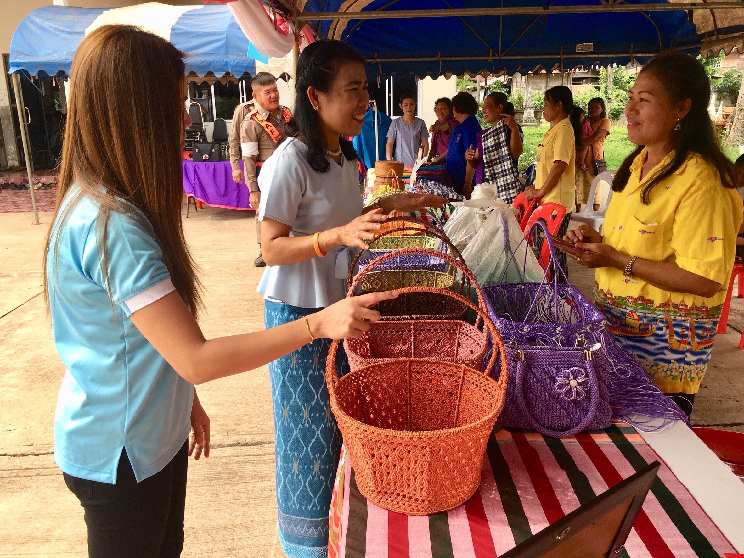 พจ.หนองคาย ร่วมต้อนรับคณะอนุกรรมการดำเนินการดำเนินงานตามโครงการสมาชิกสภานิติบัญญัติแห่งชาติพบประชาชนตามวิถีไทยนิยม ยั่งยืน